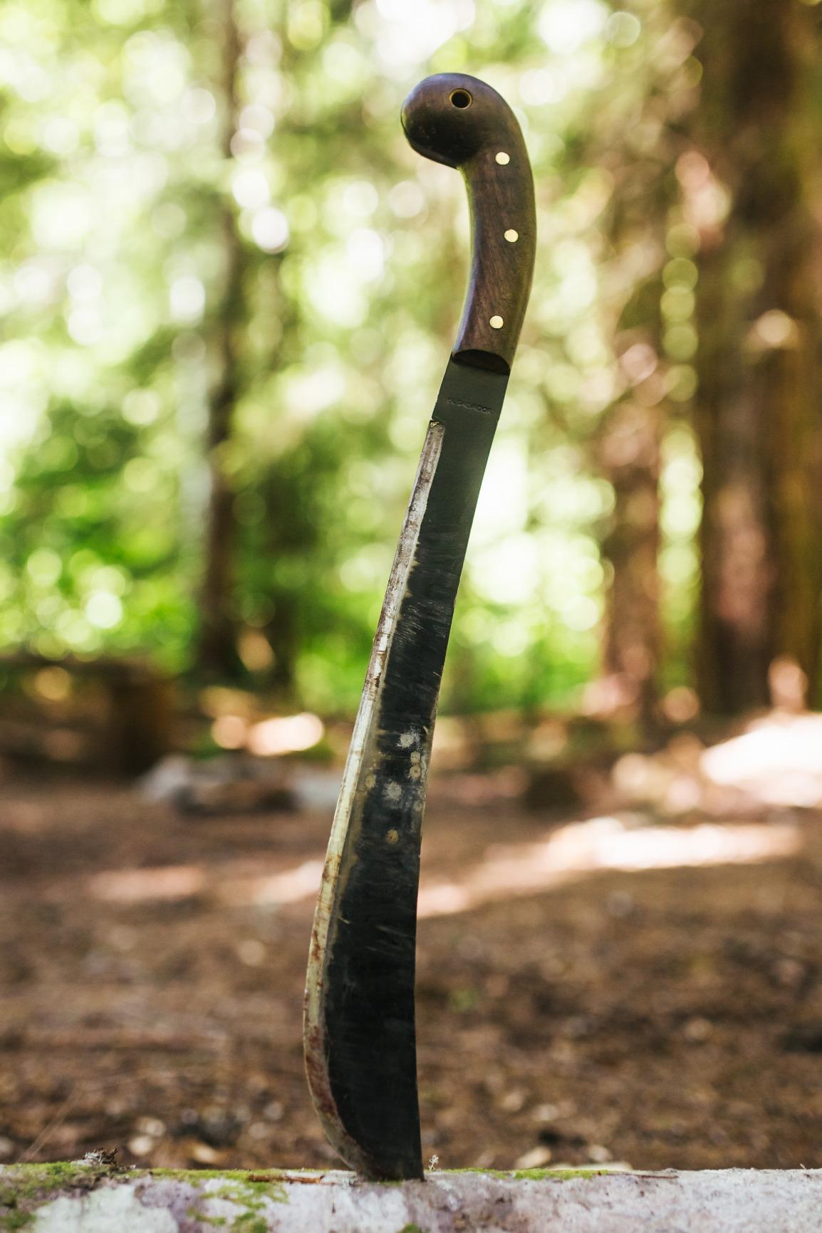 Condor Tool & Knife Survival Machete with Walnut Handle customer photo 2