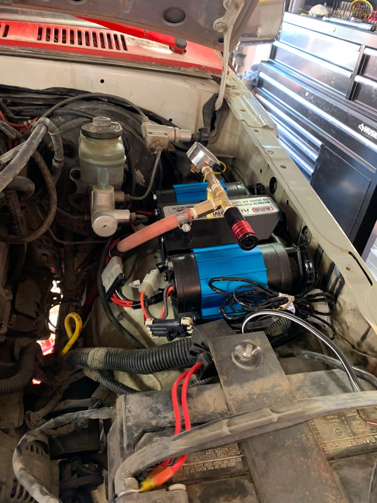 ARB CKMTA12 '12V' On-Board Twin High Performance Air Compressor, Ideal for Air Lockers Locking Differentials, Tire Inflator, Air Horn, Air Tools and Pneumatic Tools. customer photo 1