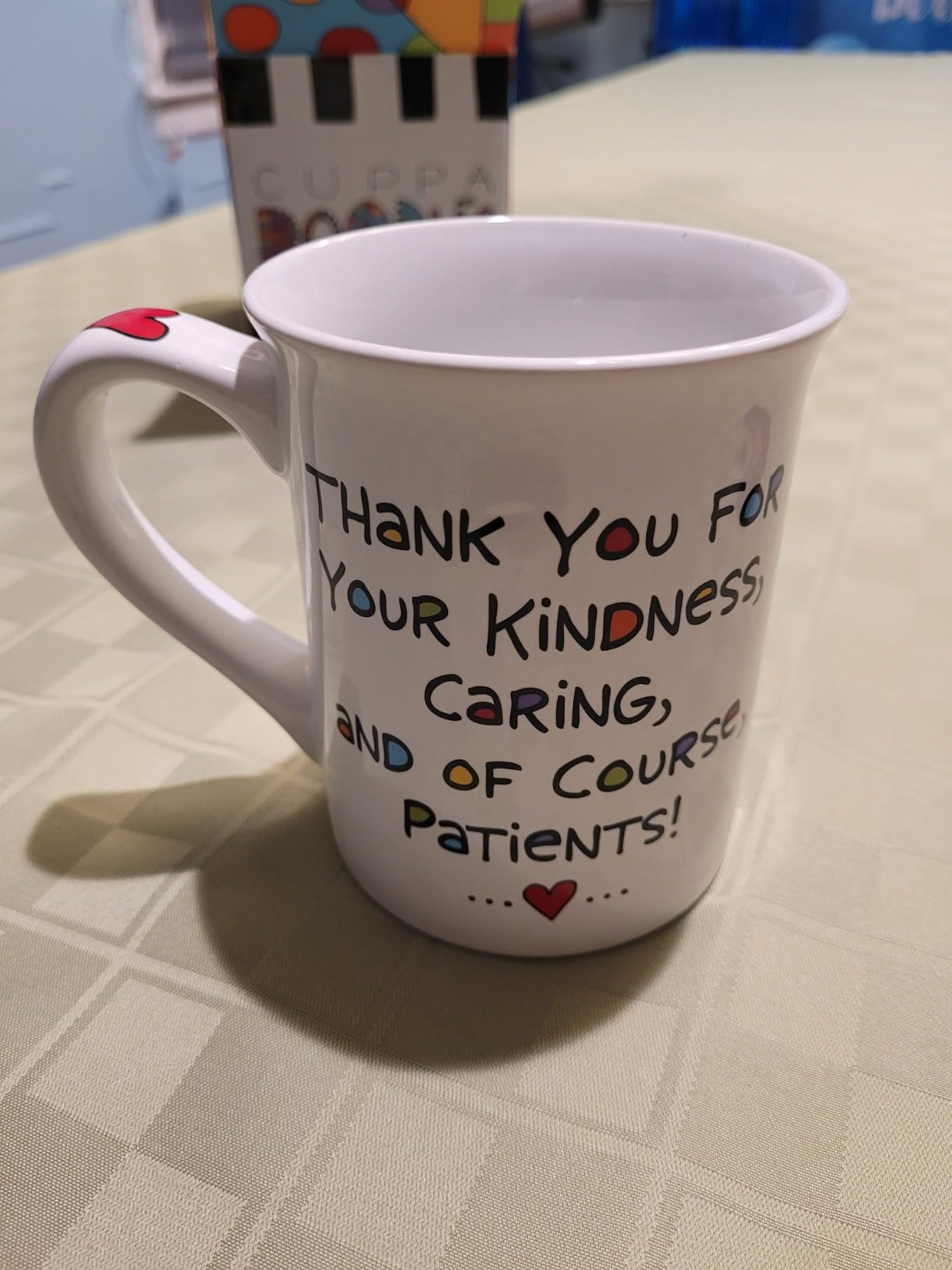 Our Name is Mud “Nicest Nurse” Porcelain Mug, 16 oz. customer photo 1