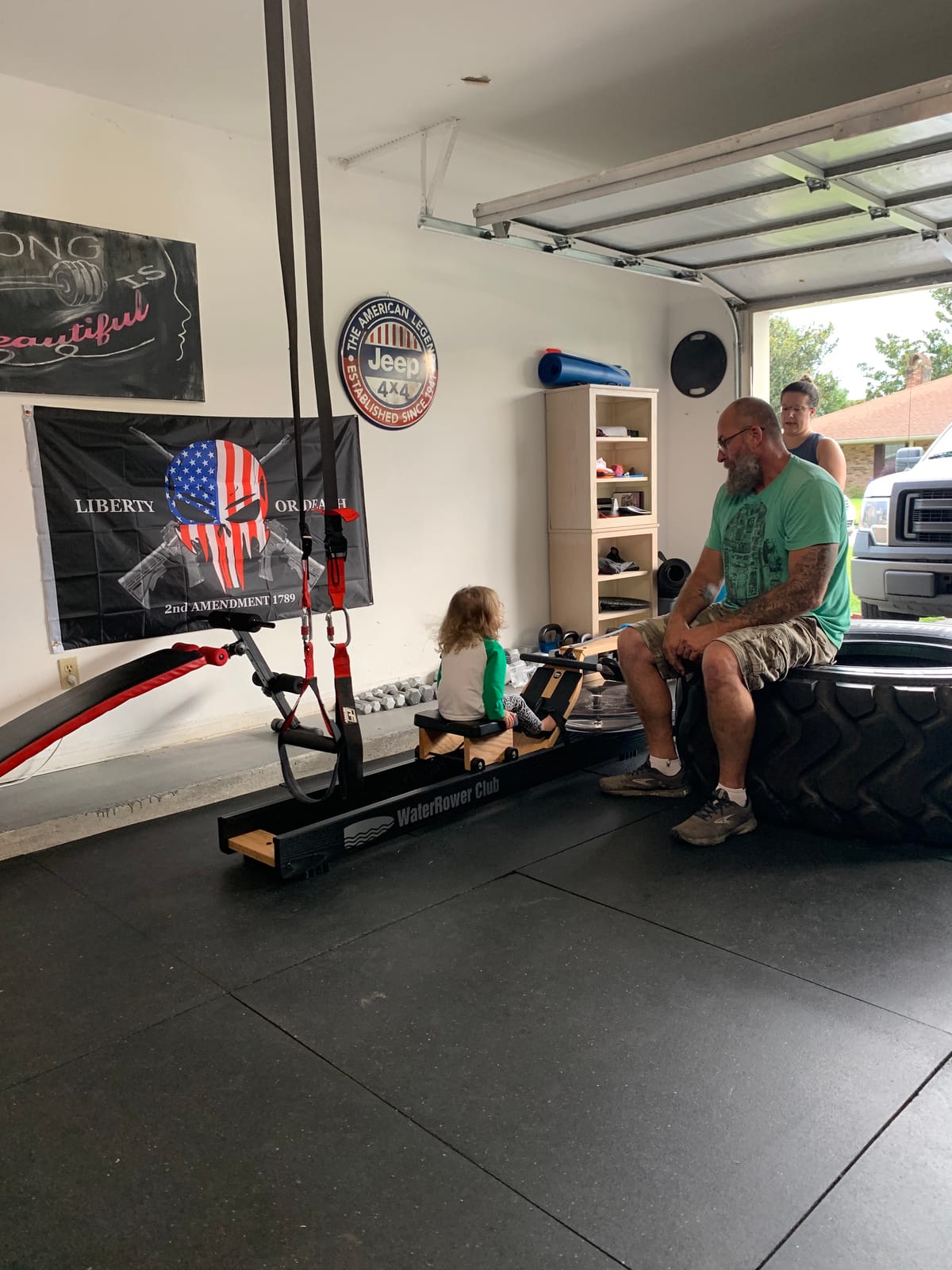 WaterRower Club Rowing Machine with S4 BLE Monitor | USA Made Water Rower | Original Handcrafted Erg Row Machine for Home Use & Gym customer photo 1