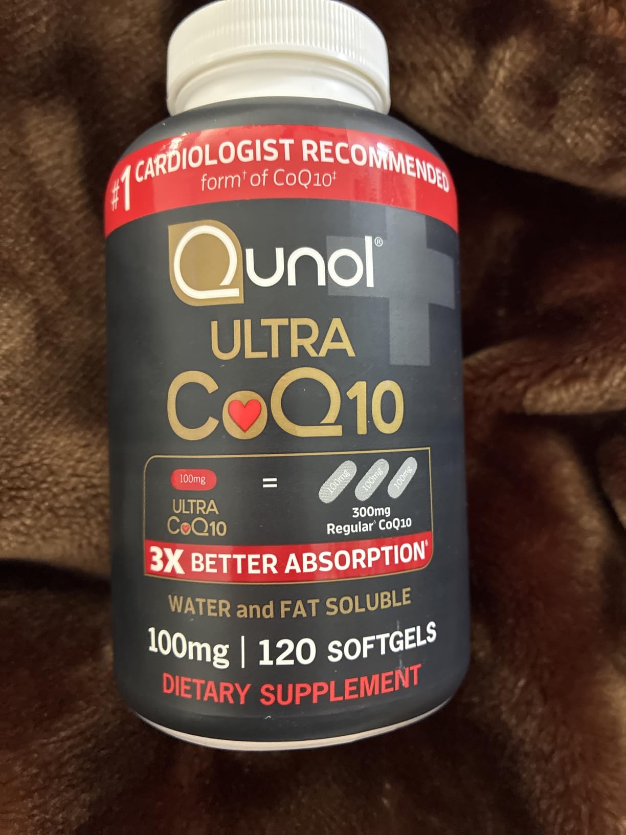 Qunol Ultra CoQ10 100mg, 3X Better Absorption, Antioxidant, 120 Softgels customer photo 2