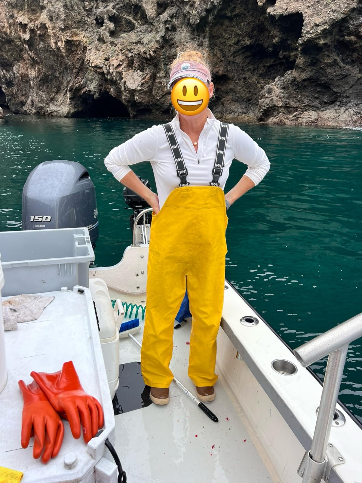 Helly Hansen Mandal Waterproof Bib Overalls for Men, Fishing Pants customer photo 2