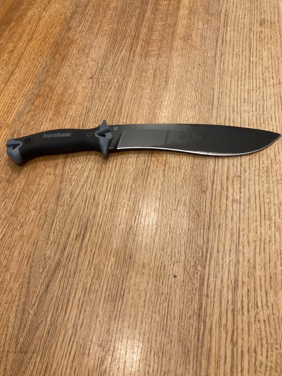 Kershaw Camp 10 Machete, Black, 10 Inch Fixed Recurve Blade customer photo 2