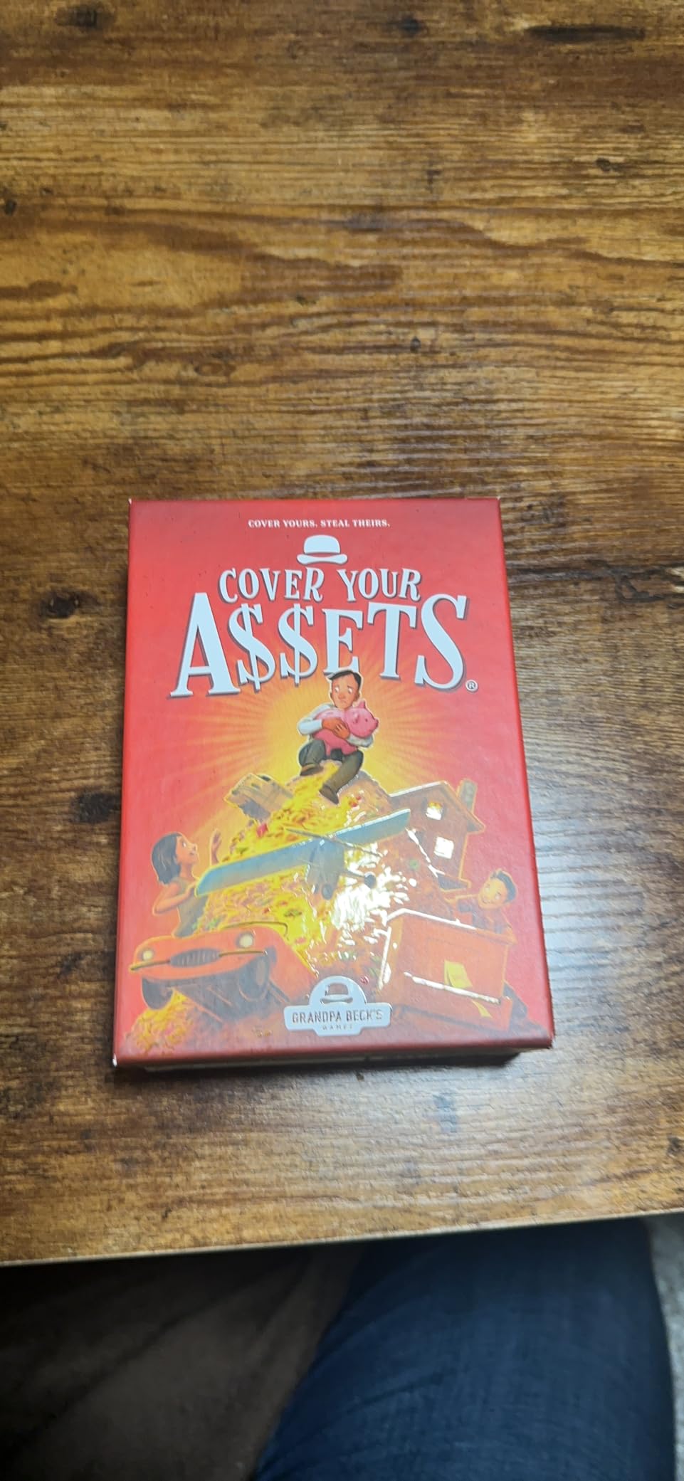 Grandpa Beck's Games Cover Your Assets Set Collection Card Game customer photo 1