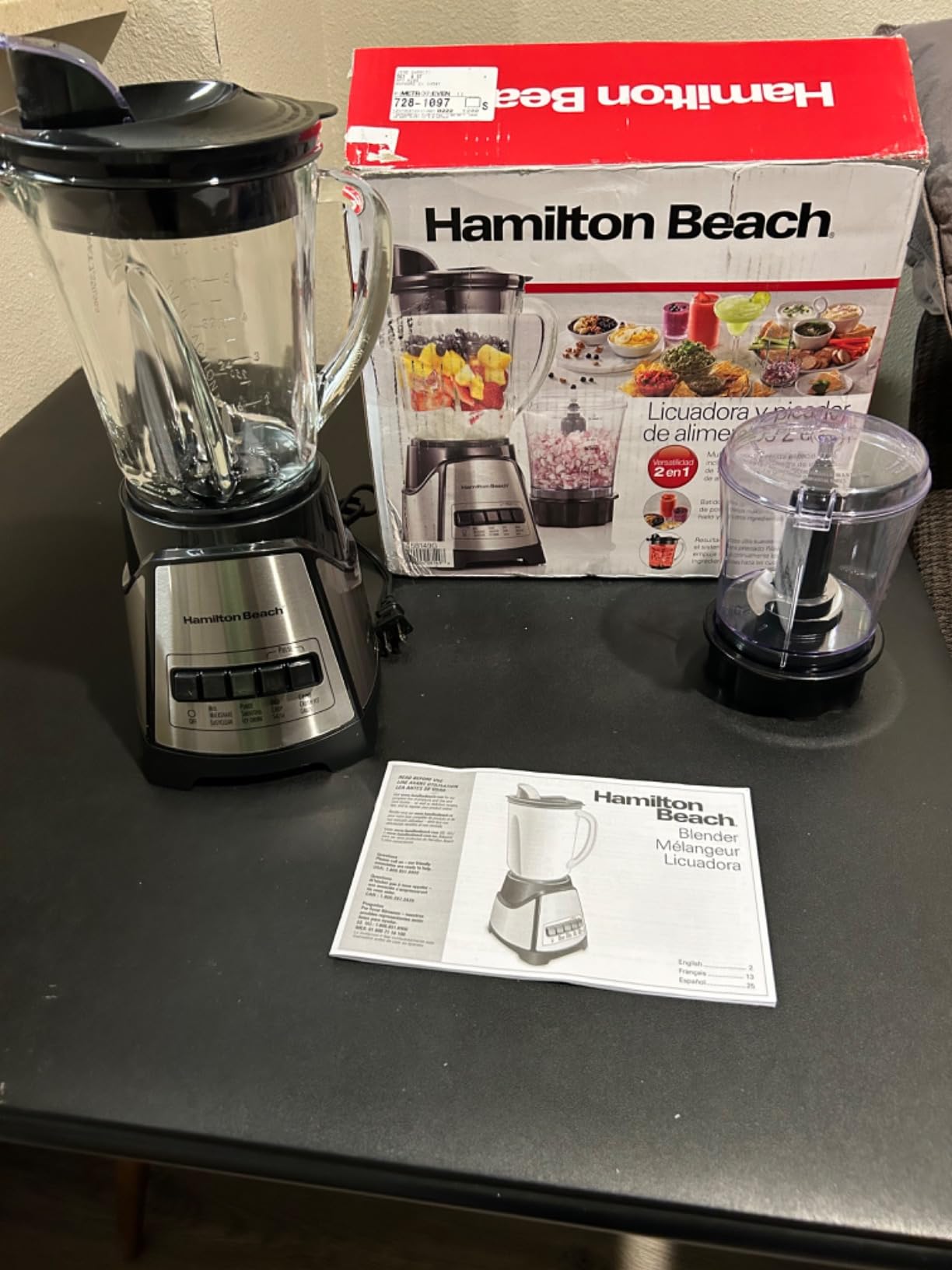 Hamilton Beach Power Elite Blender For Smoothies With Wave Action System customer photo 2