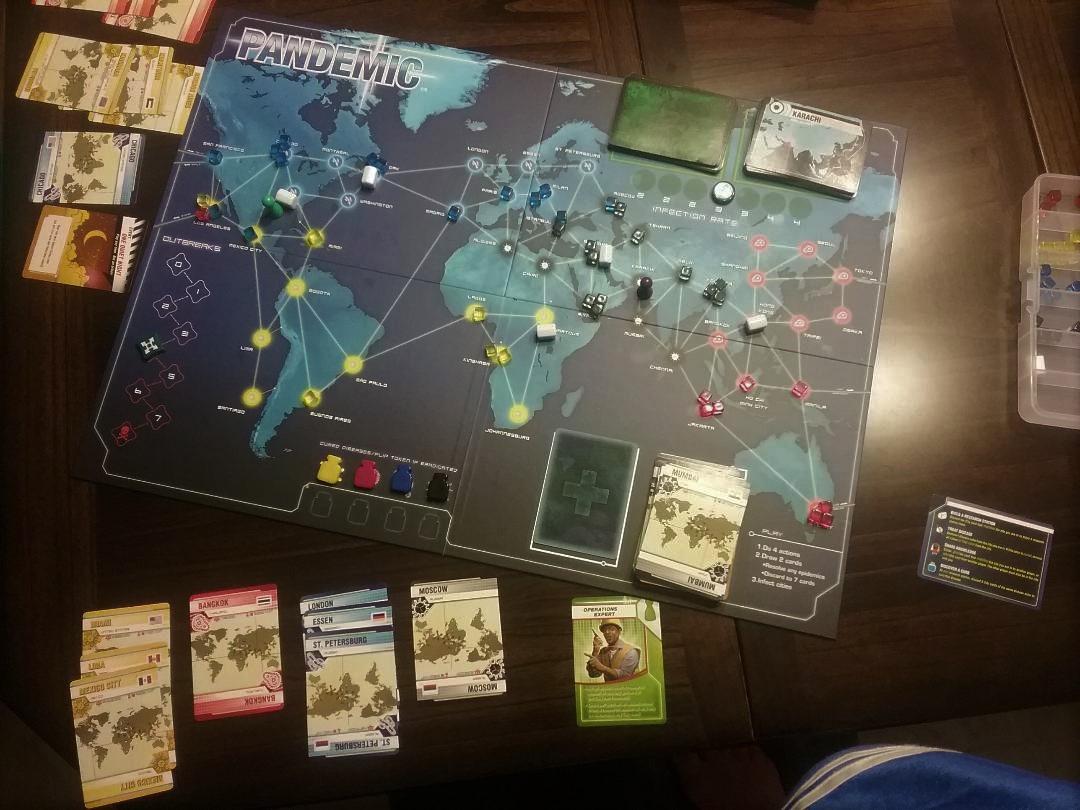 Pandemic Cooperative Strategy Board Game, 2-4 Players, 45-60 Min customer photo 1