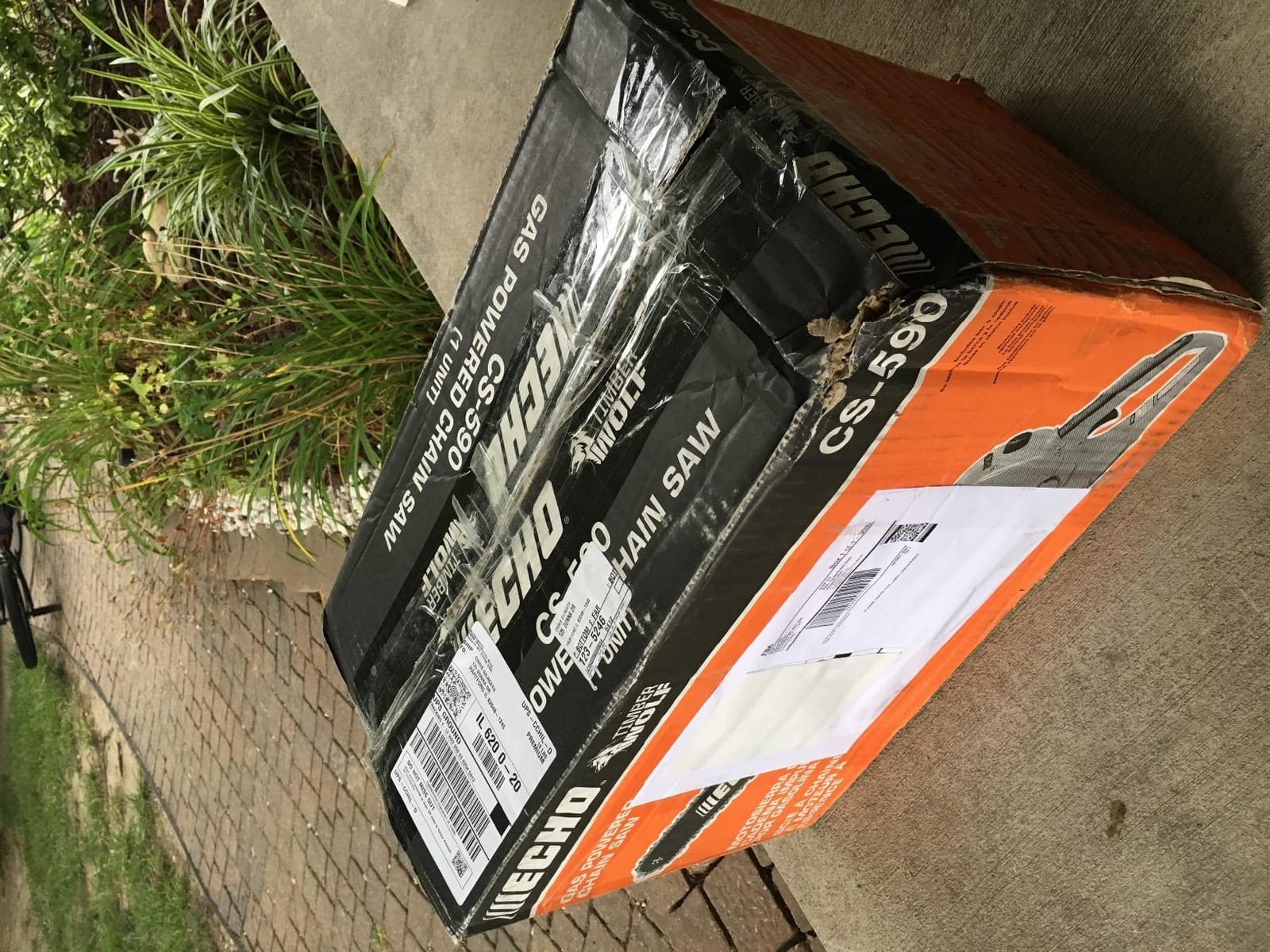 Chain Saw, Gas, 20 in. Bar, 59.8cc customer photo 2