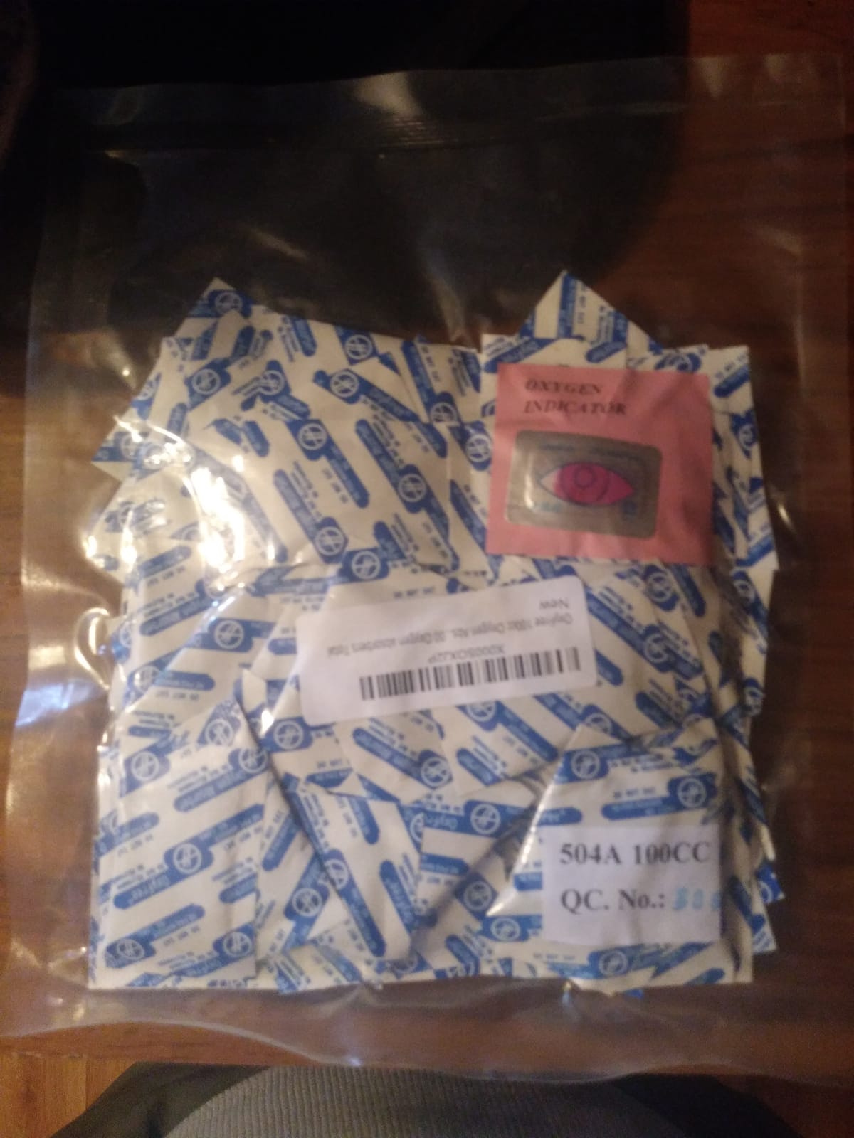 100cc Oxygen Absorbers - Pack of 100 Oxygen absorbers Total customer photo 2