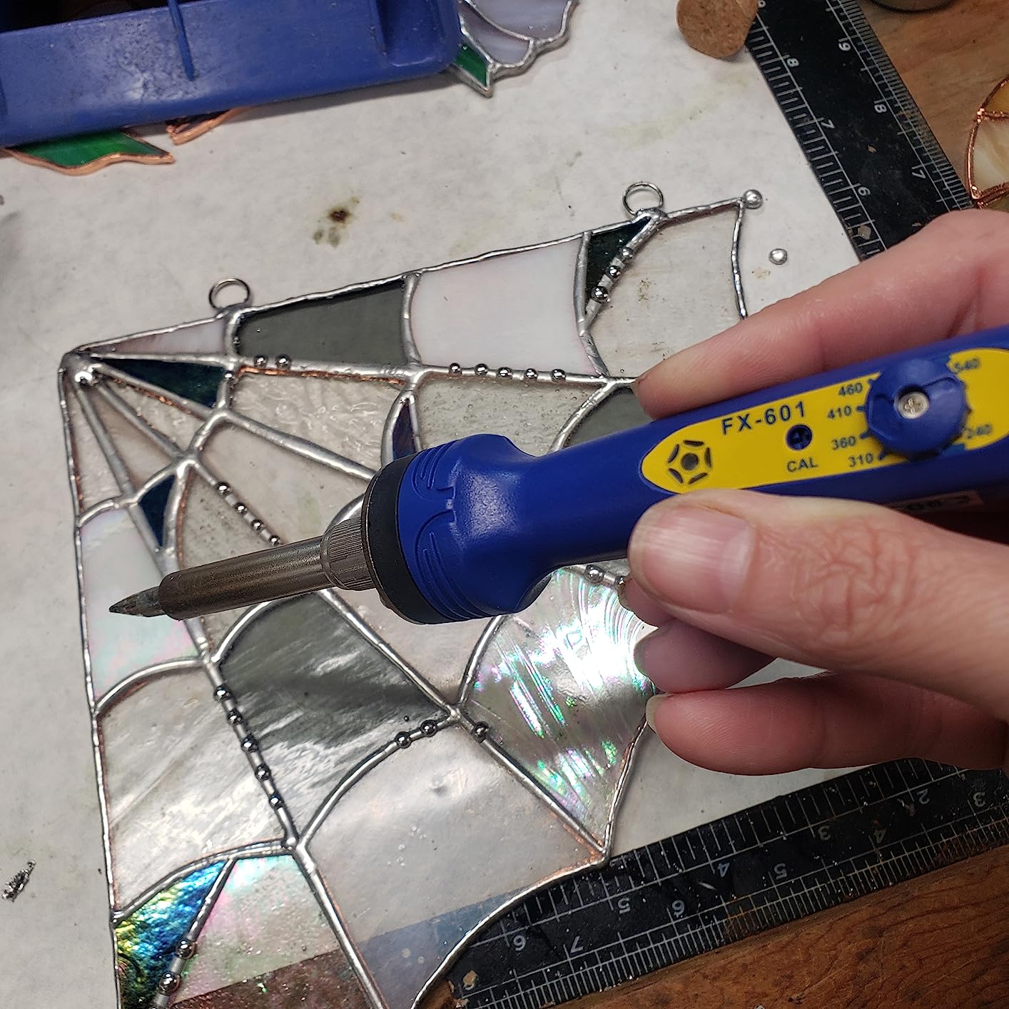 Hakko FX601-02 Adjustable Temperature Controlled Soldering Iron, 67 Watts customer photo 2