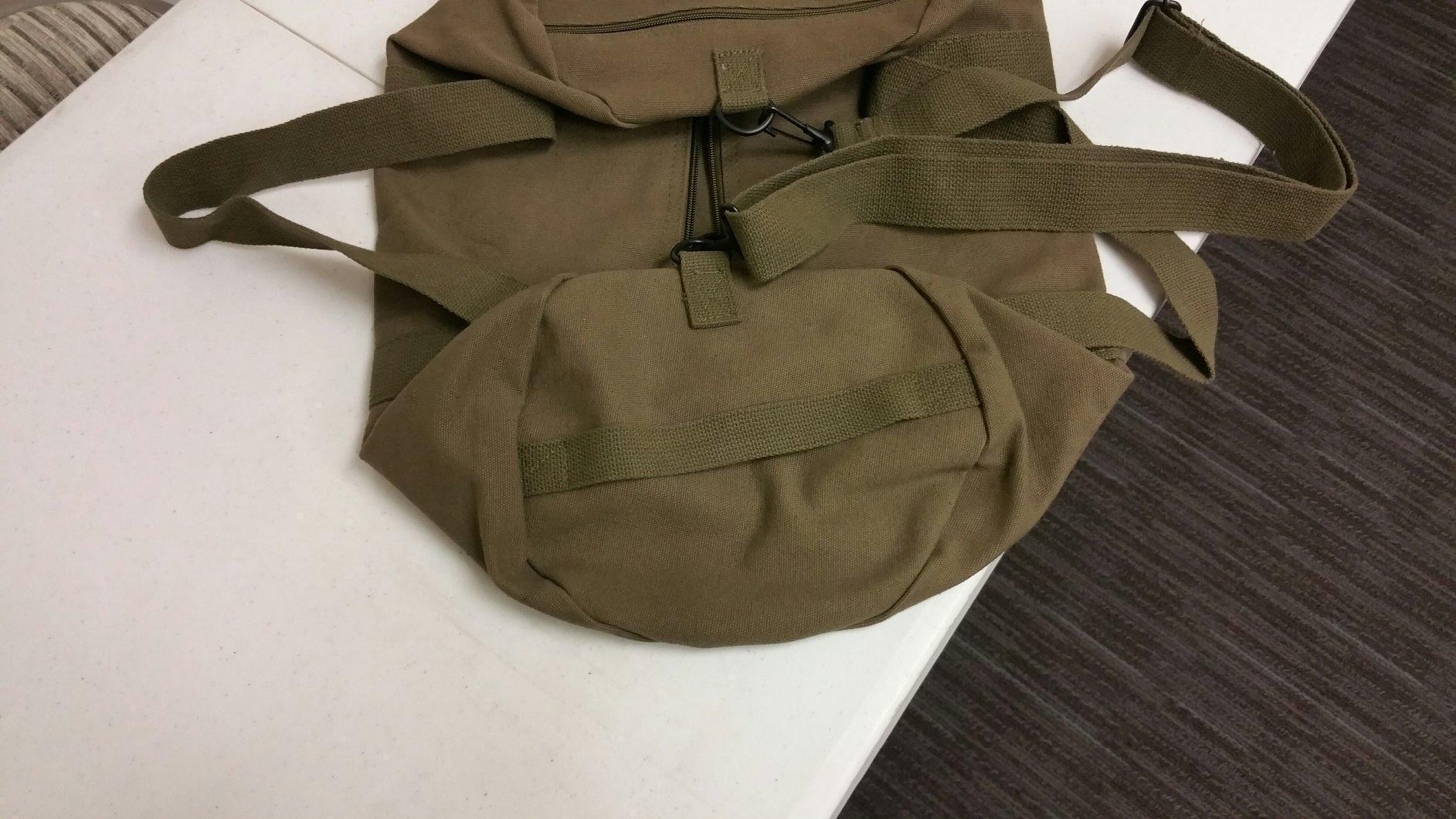 Rothco Heavy-Duty Canvas Shoulder Duffle Bag - Rugged Travel Gym Gear Equipment Bag customer photo 1