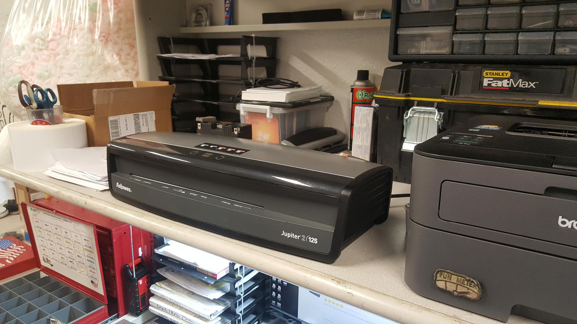 Fellowes Jupiter™ 2 125 Thermal Laminator w/AutoSense, Laminates 47