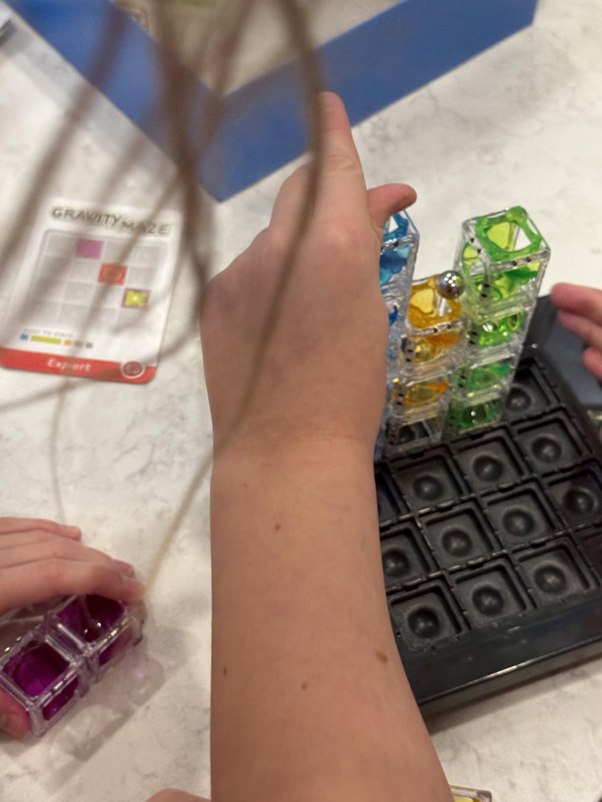 ThinkFun Gravity Maze - Falling Marble Logic Game - Challenging STEM Toy for Kids 8-12 - Gravity Marble Maze - Brain-Building Fun - Educational Gift - Boosts Critical Thinking & Problem Solving customer photo 1