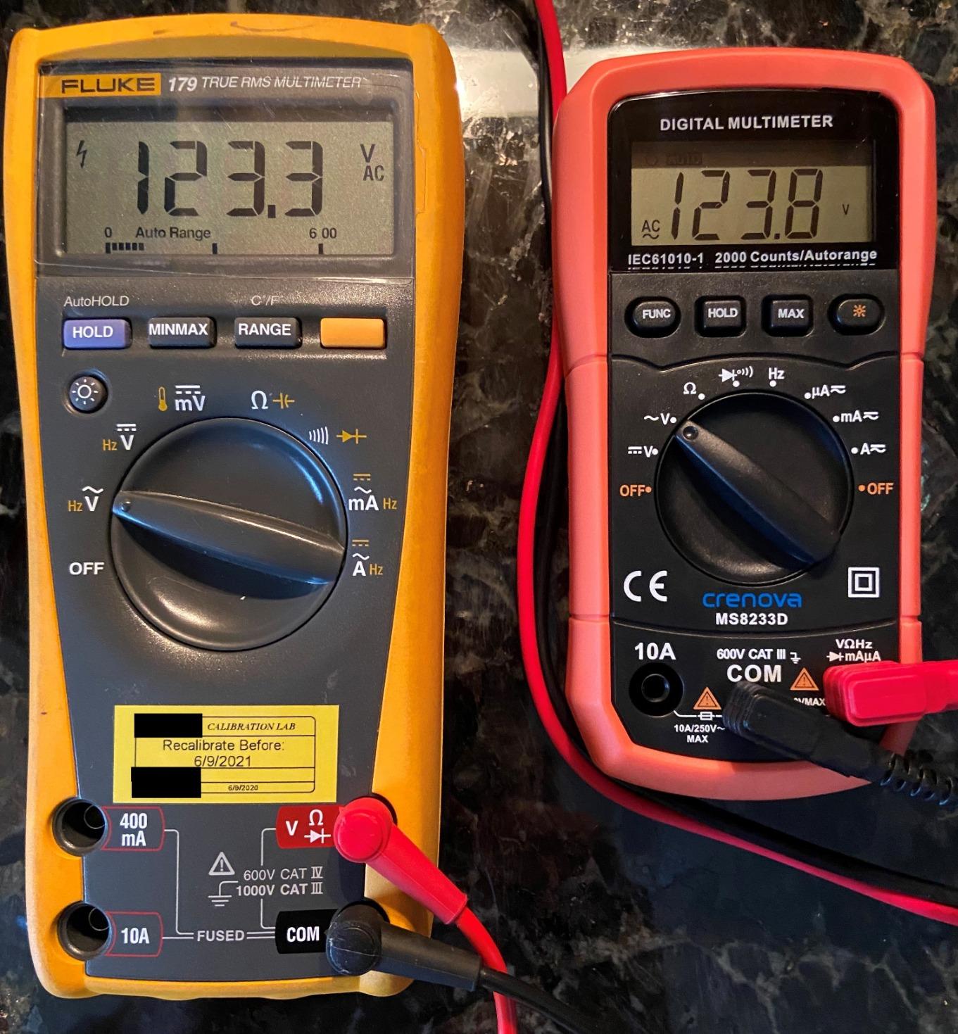 Crenova MS8233D Multimeter TRMS 6000 Counts Auto-Ranging Live Wire NCV customer photo 2