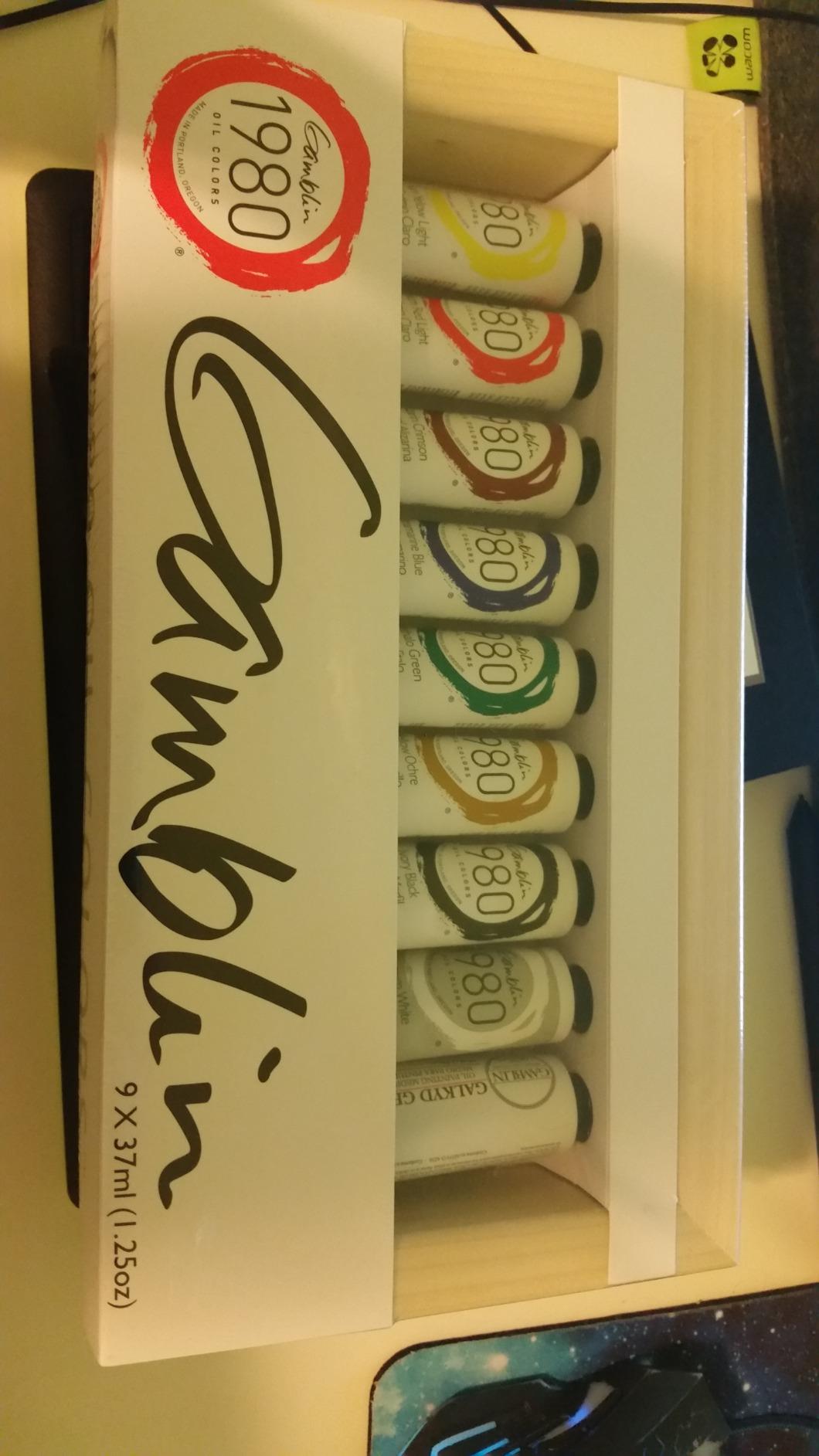 Gamblin 1980 Oil Color Exclusive Set customer photo 2