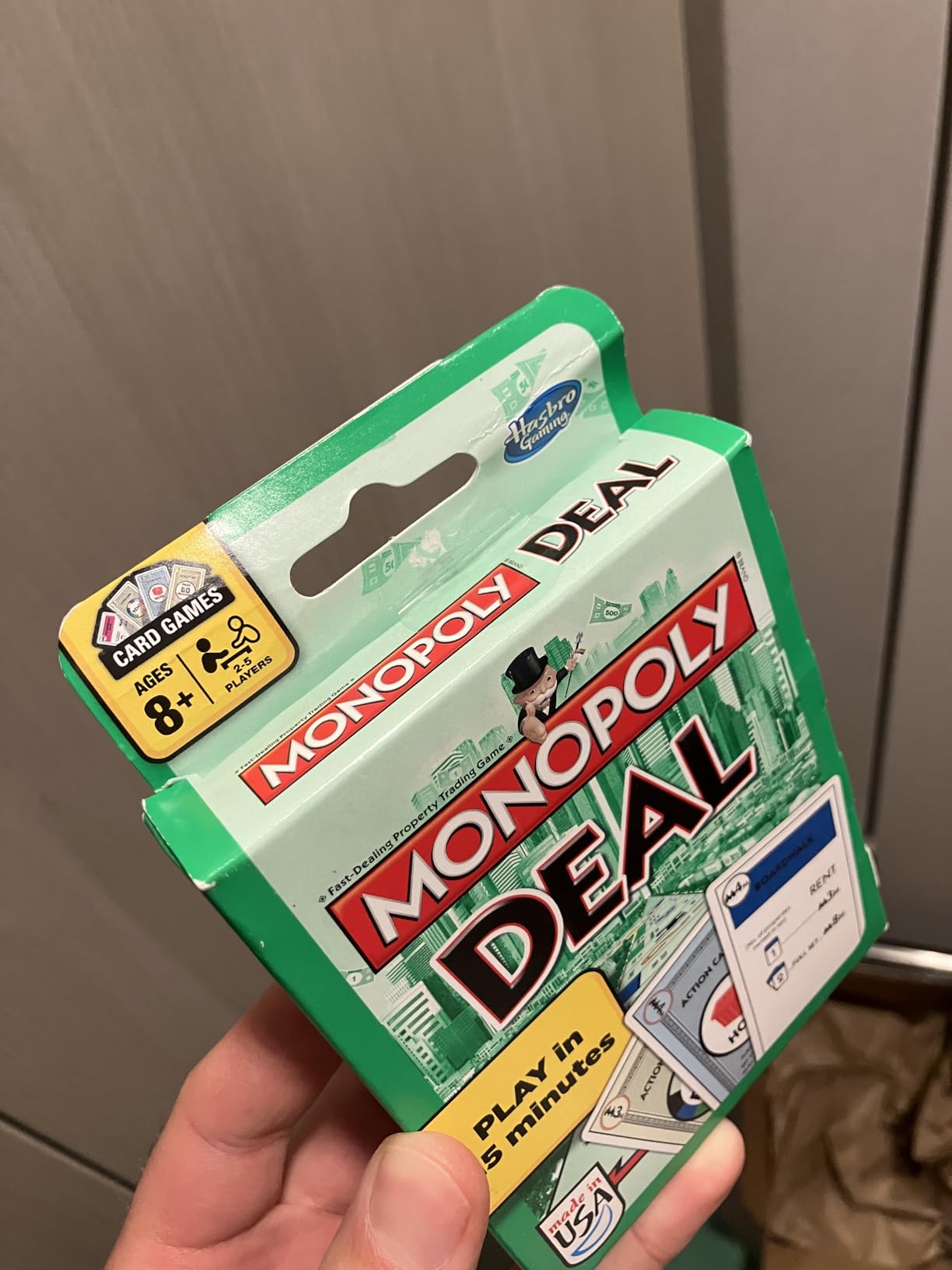 Monopoly Deal Card Game | Quick-Playing Card Game | Fun Games for Families and Kids | Ages 8 and Up | 2 to 5 Players | 15 Mins. | Travel Games customer photo 2