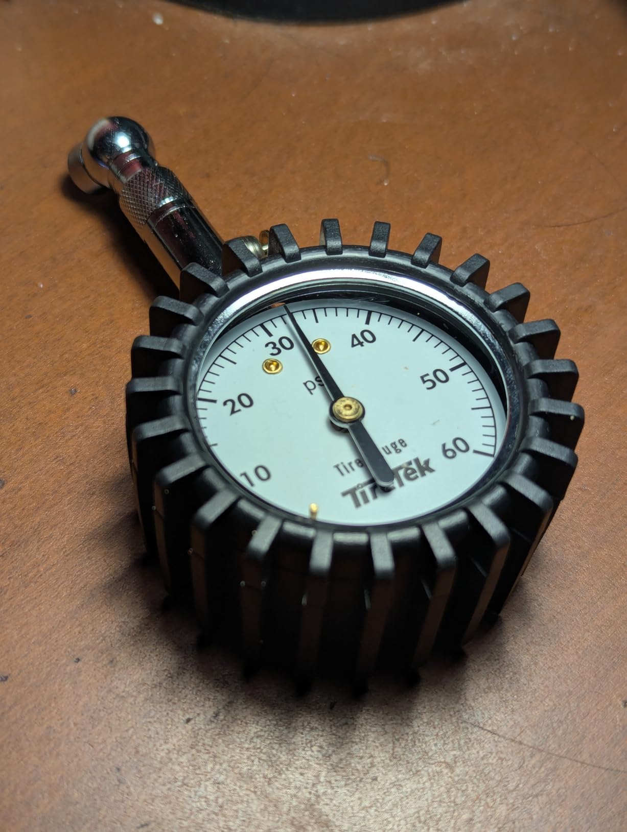 Tire Pressure Gauge for Cars, ANSI Certified 60 PSI Analog Dial Gauge customer photo 1