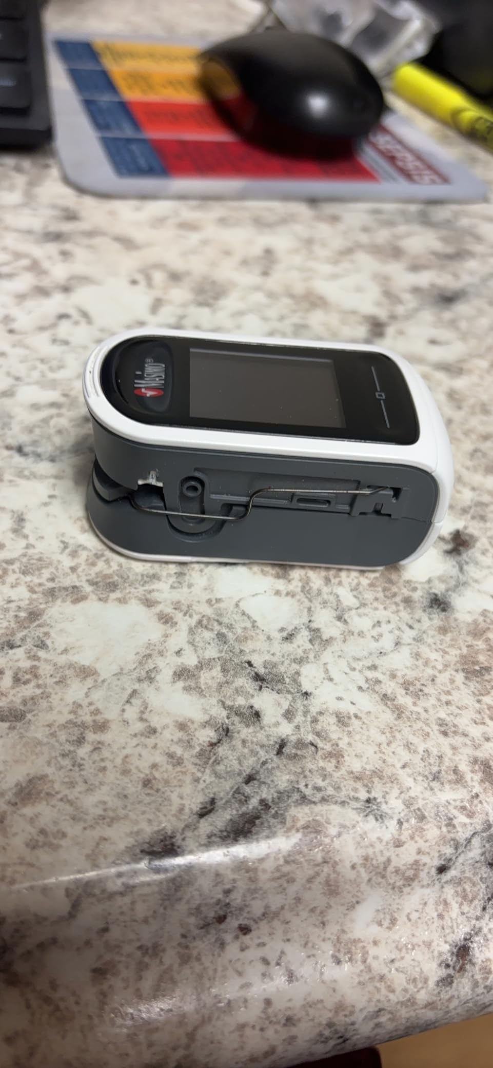 Masimo MightySat Fingertip Pulse Oximeter with Bluetooth, Monitor Blood Oxygen Saturation and Breath per Minute, OLED Screen, Touchpad, Long Battery Life customer photo 1