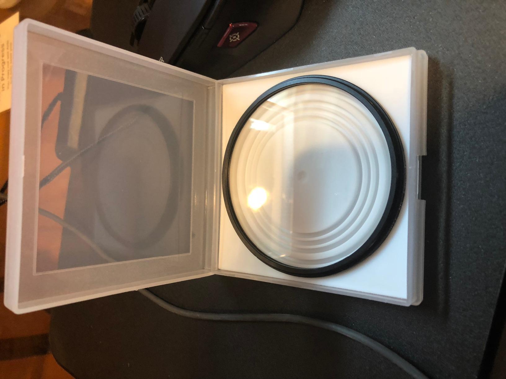 Amazon Basics UV Protection Camera Lens Filter, Scratch Resistant, Photography Filter, Lens Protection, 58mm customer photo 2