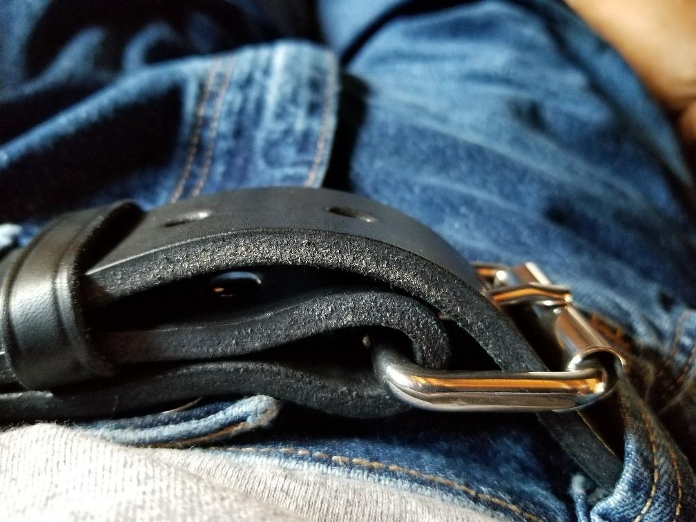 Hanks Gunner Belt - Full Grain Leather Gun Belt for Men - USA Made EDC Belt customer photo 1
