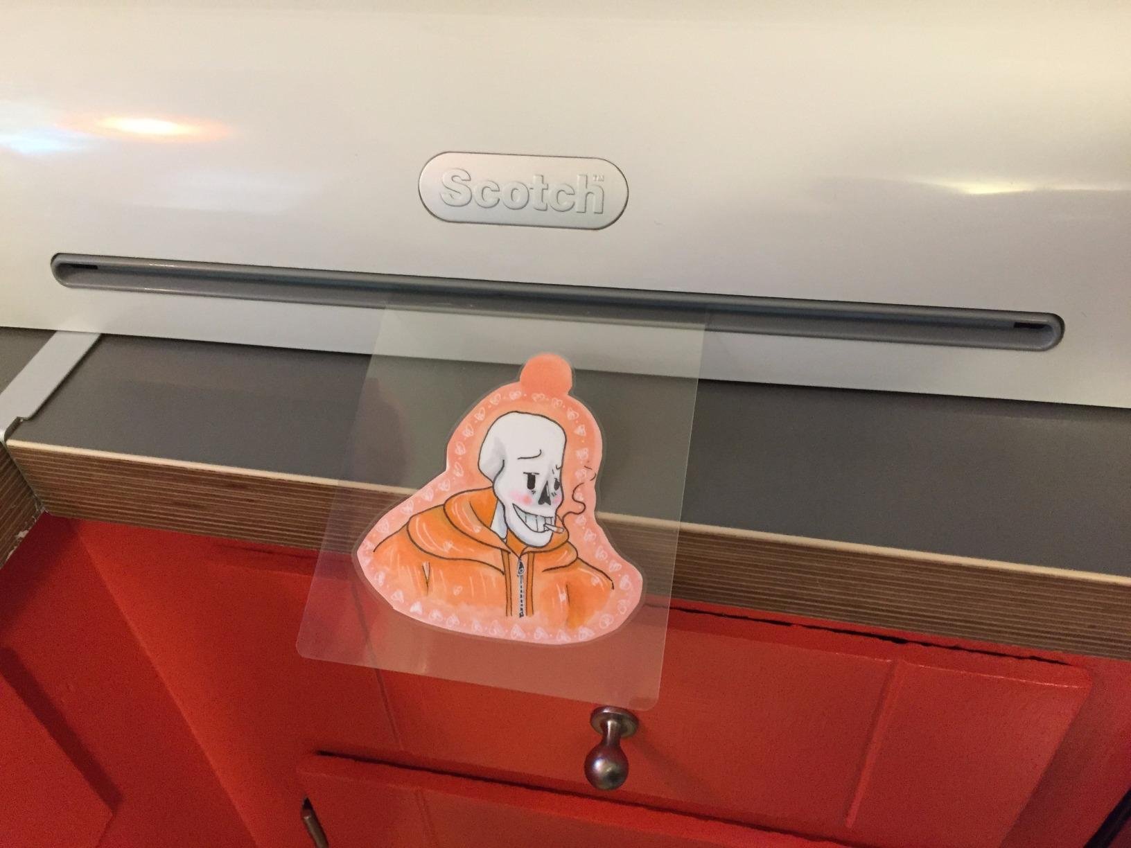 Scotch Brand PRO Thermal Laminator, 12.3-Inch, 1-Minute Warm-up, Fast Lamination, Never Jam Technology, 4-Roller Machine (TL1306) customer photo 2