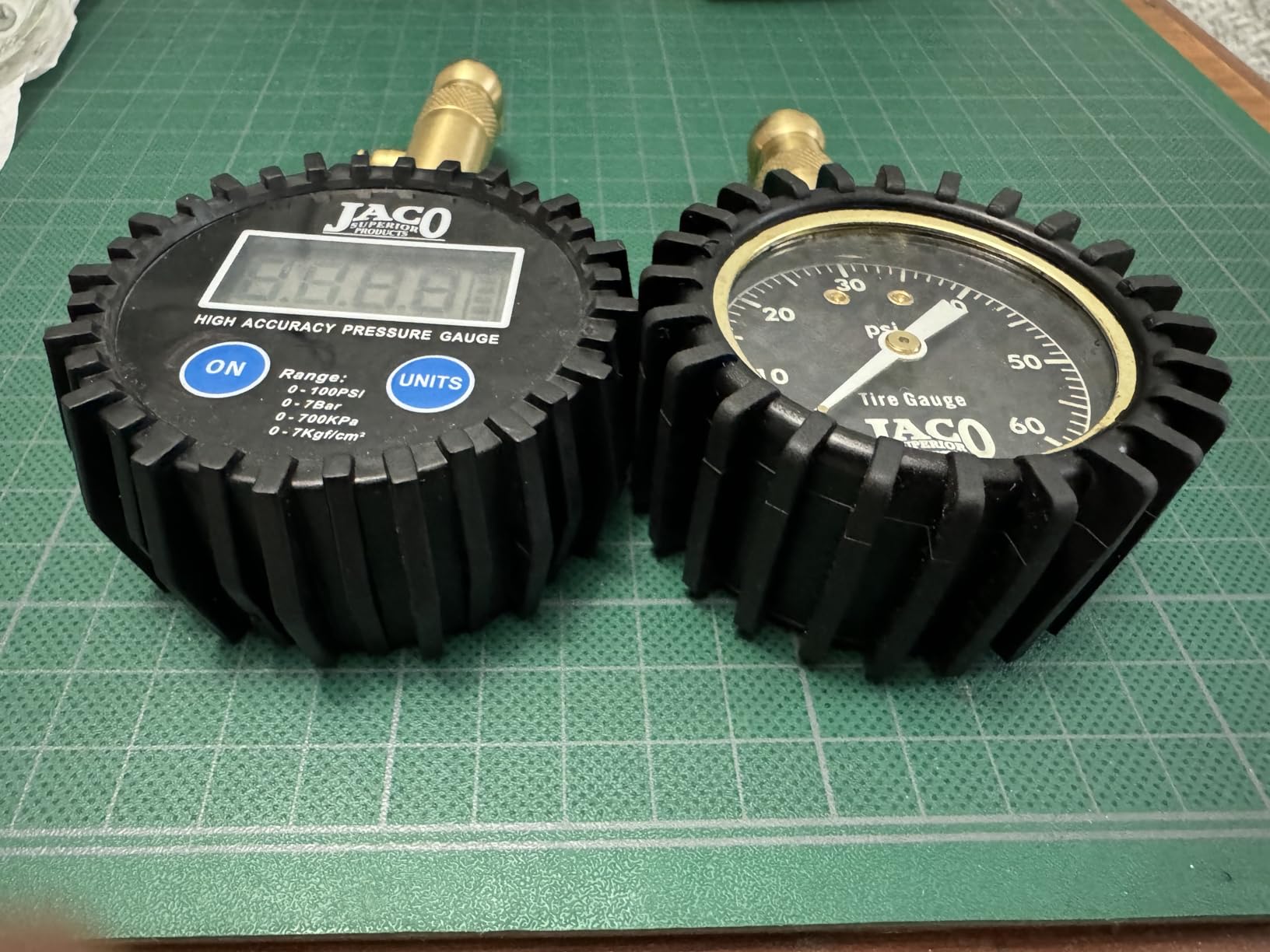JACO Elite Tire Pressure Gauge - 60 PSI customer photo 1