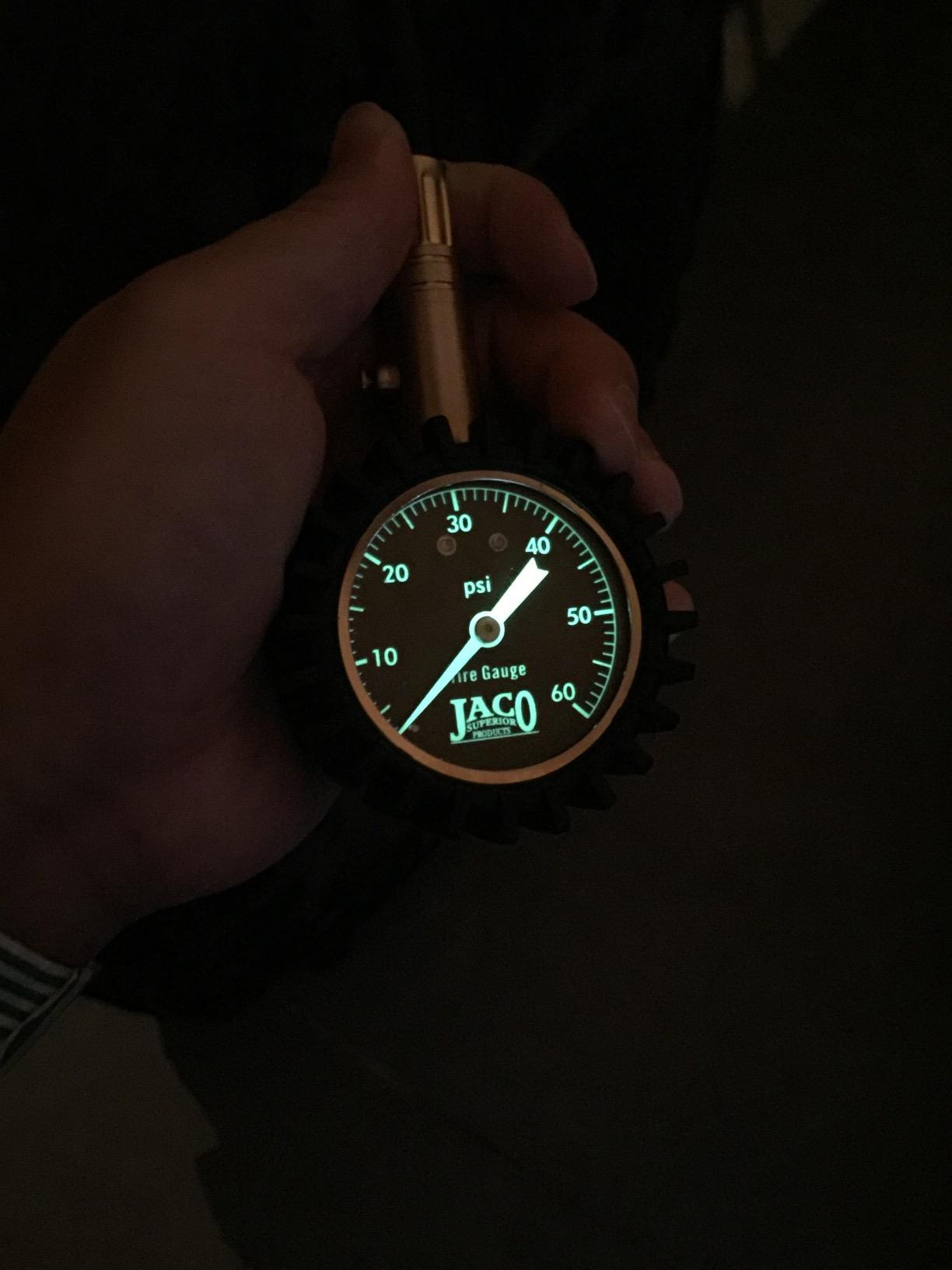 JACO ElitePro Tire Pressure Gauge - 60 PSI customer photo 1