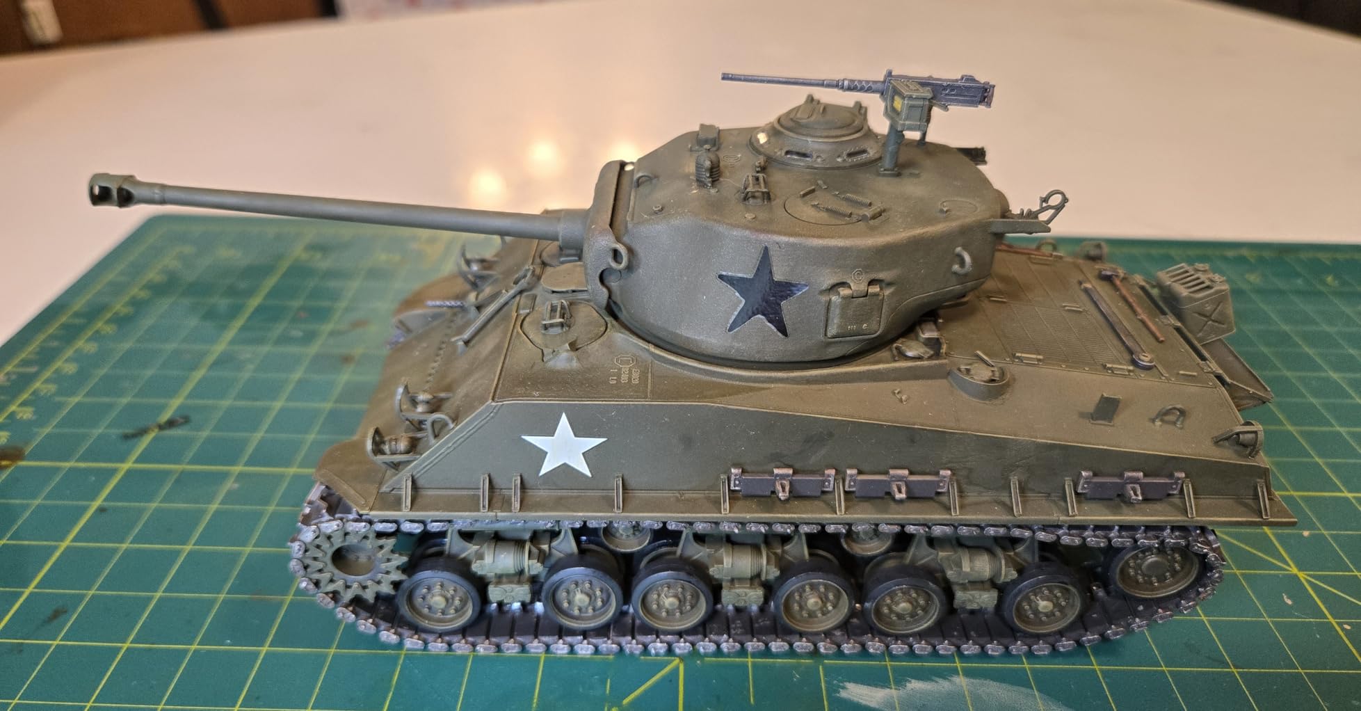 Tamiya 35346 1/35 US Medium Tank M4A3E8 Sherman Plastic Model Kit customer photo 2