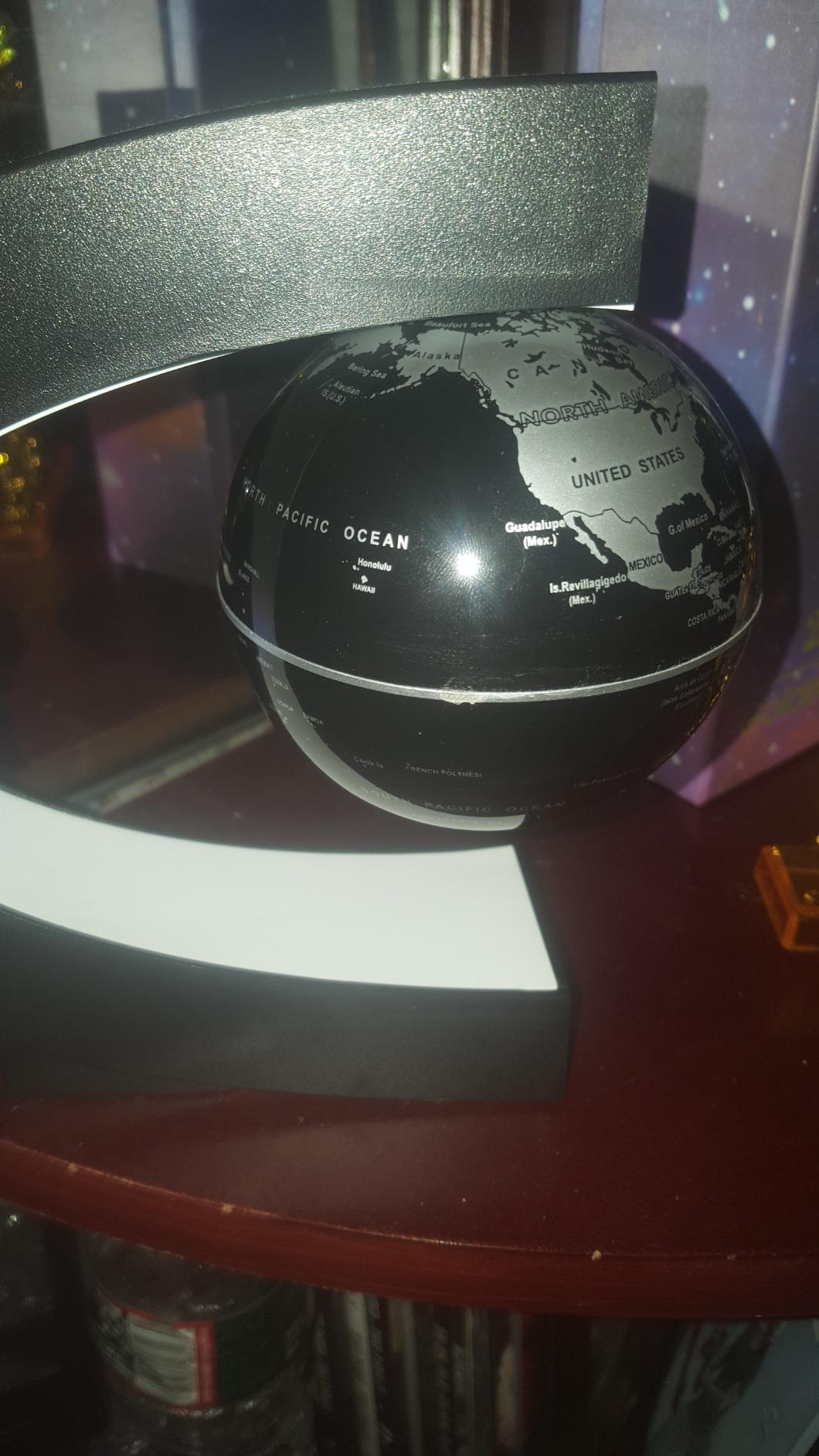 Magnetic Levitating Globe with LED Light | Cool Tech Gift for Men Father customer photo 1