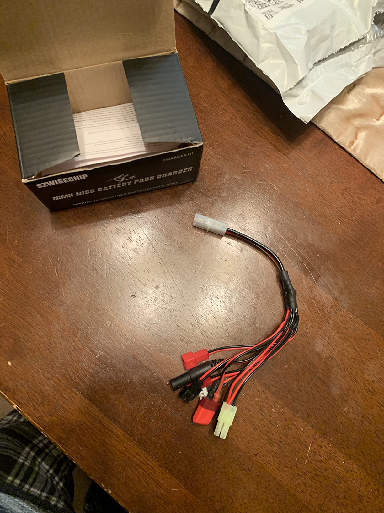 Delta Peak Detection NiMH/NiCd Battery Charger 3.6V-10.8V Airsoft Batteries, RC Car, RC Truck, Air Gun,RC Airplanes, for Standard/Mini Tamiya, JST, T Plug, JR FUTABA... customer photo 2