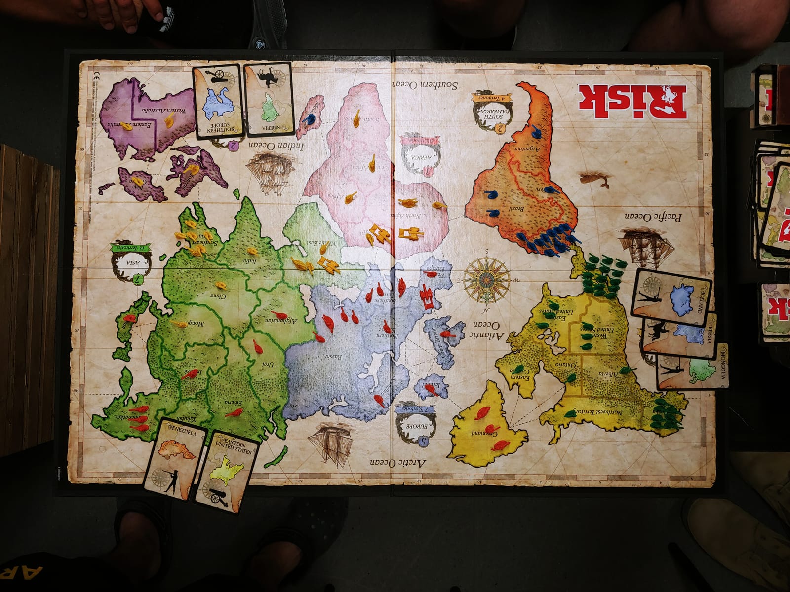 Risk Board Game, Strategy Games for 2-5 Players, Strategy Board Games for Teens, Adults, and Family, War Games, Ages 10 and Up customer photo 2
