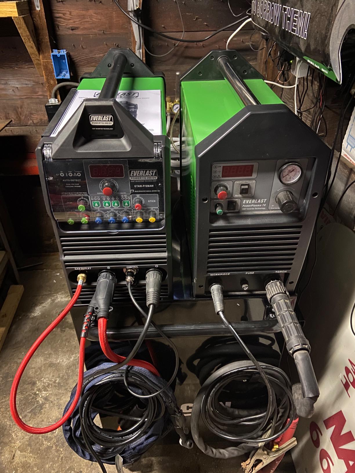 New Everlast PowerTIG 200DV 110/220 Dual Voltage 200amp Pulse ACDC Welder customer photo 2
