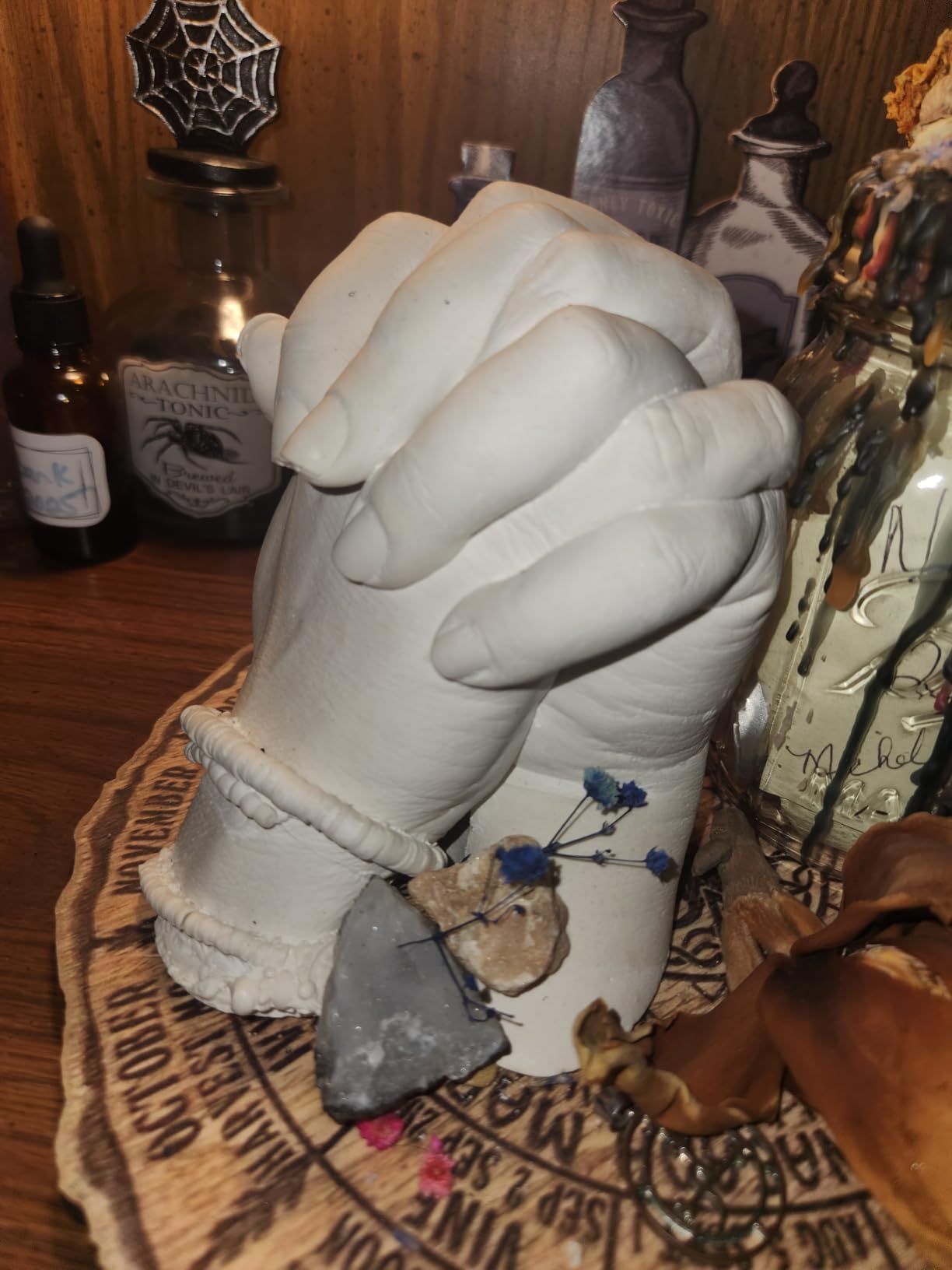 Luna Bean Hand Casting Kit – Couples, Anniversary, Wedding, Hand Mold customer photo 1