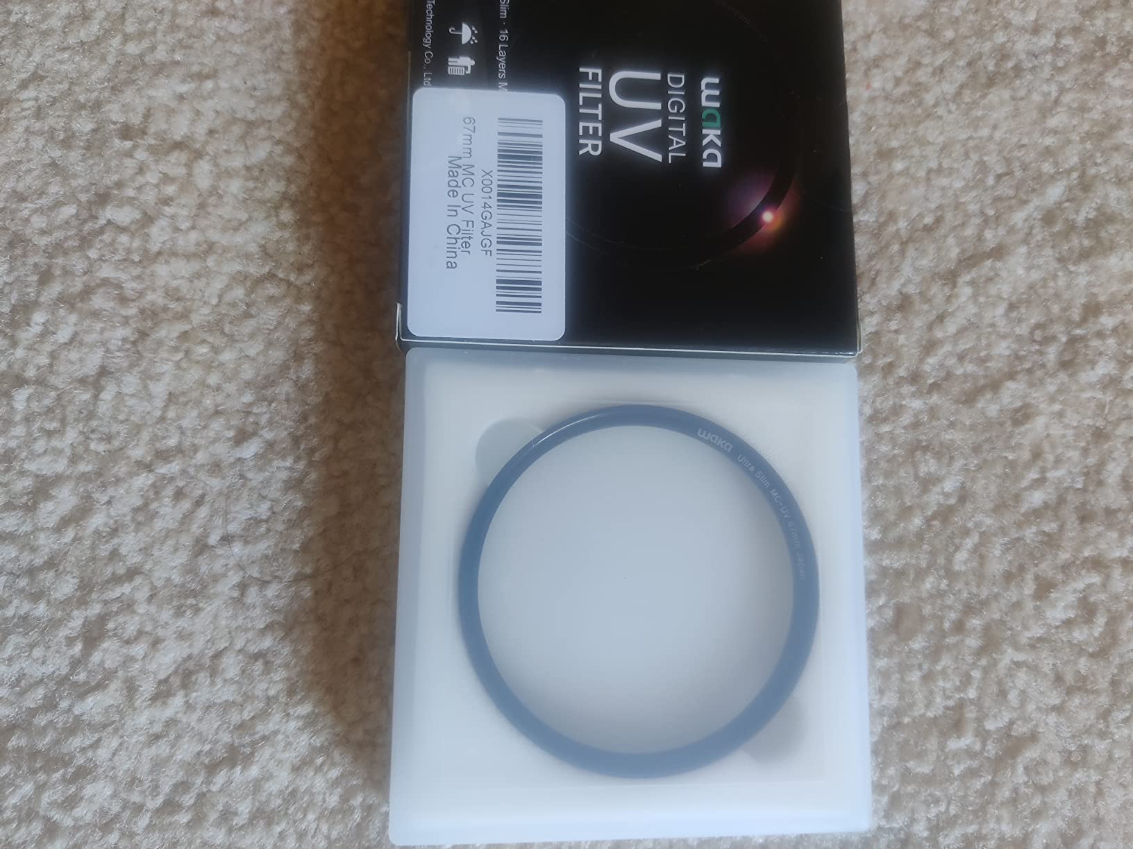 waka 58mm MC UV Filter - Ultra Slim 16 Layers Multi Coated Ultraviolet customer photo 1