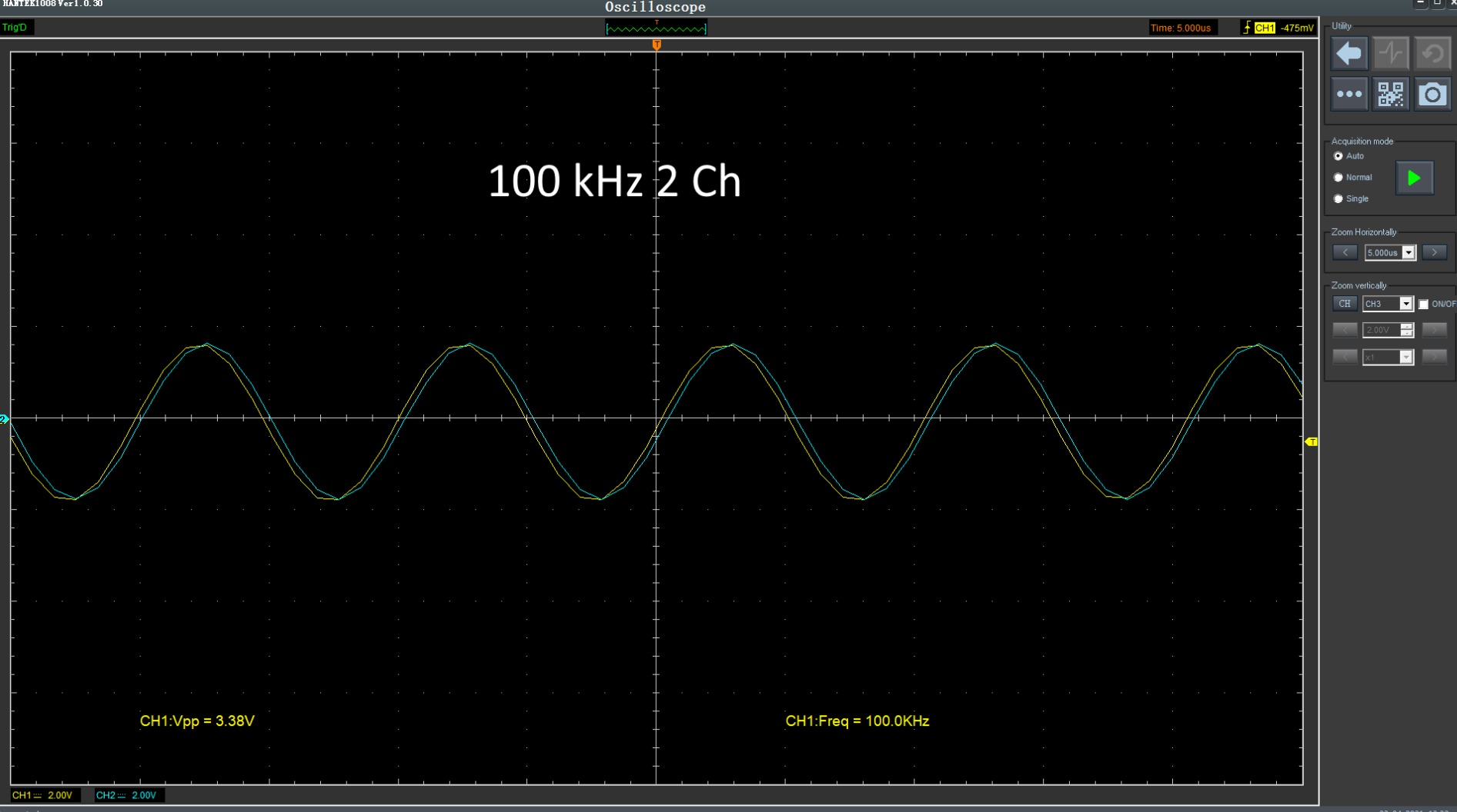 Hantek 1008C PC USB 8CH Automotive Diagnostic Digital Oscilloscope customer photo 2