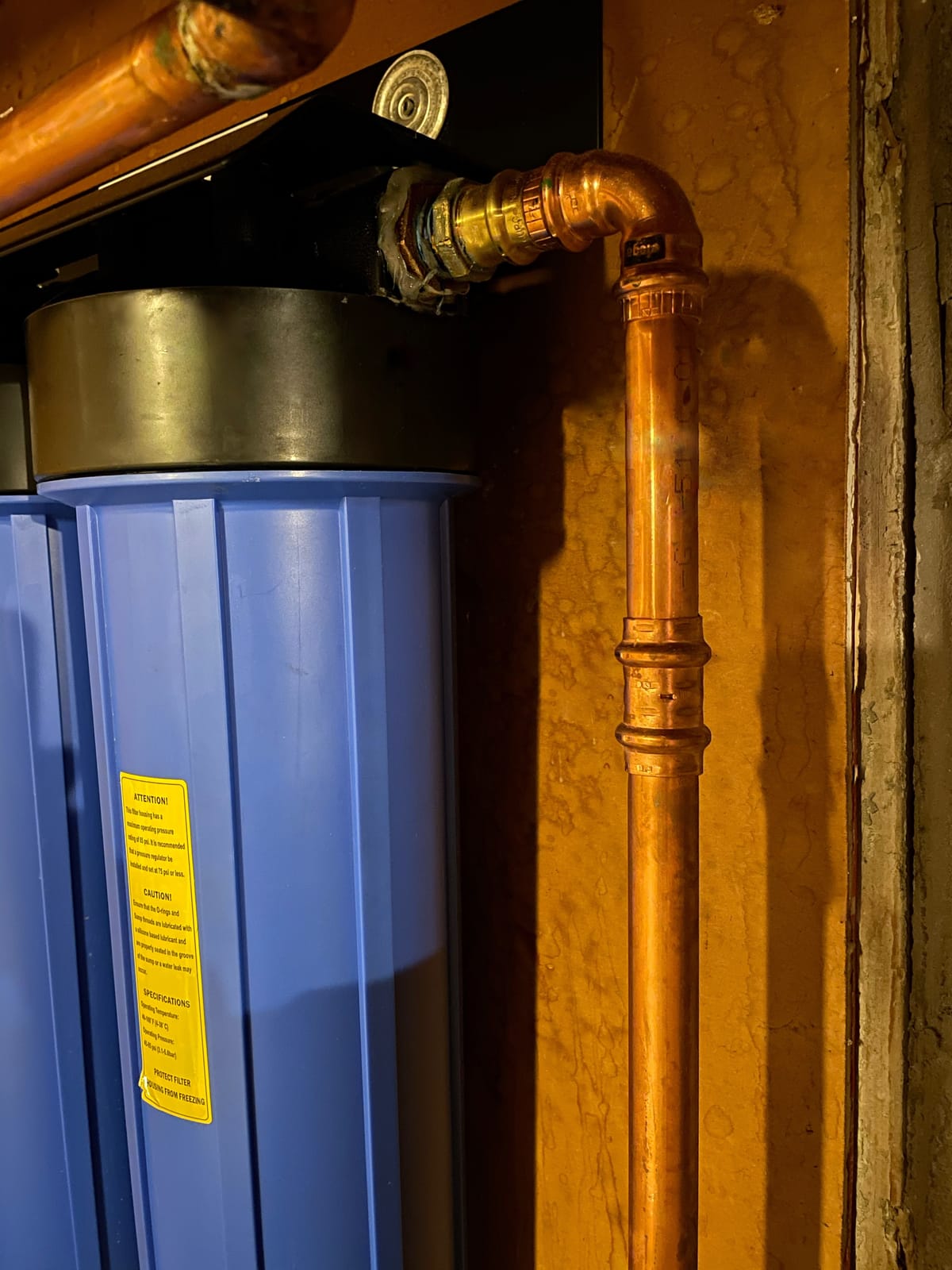 iSpring WGB32BM Iron, Manganese Whole House Water Filter System customer photo 1