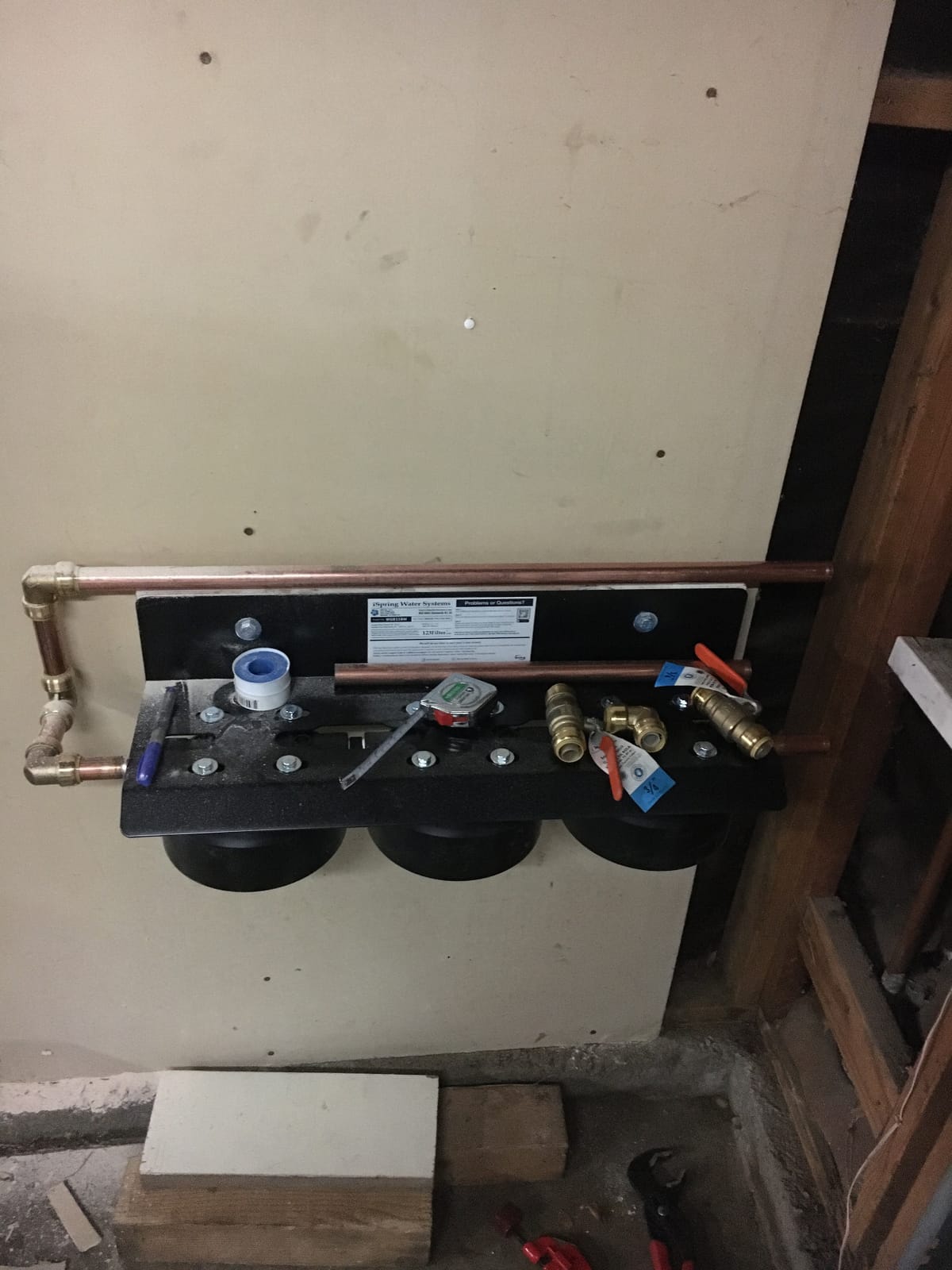 iSpring WGB32BM Iron, Manganese Whole House Water Filter System customer photo 2