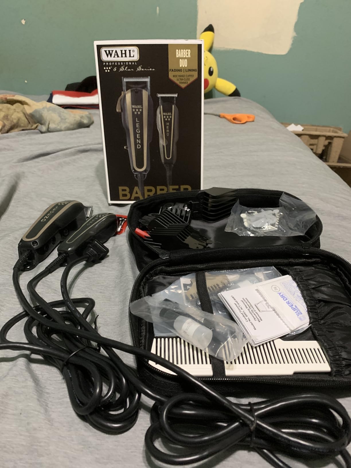 Wahl Professional 5 Star Barber Combo,Corded Legend Clipper & Hero Trimmer customer photo 2