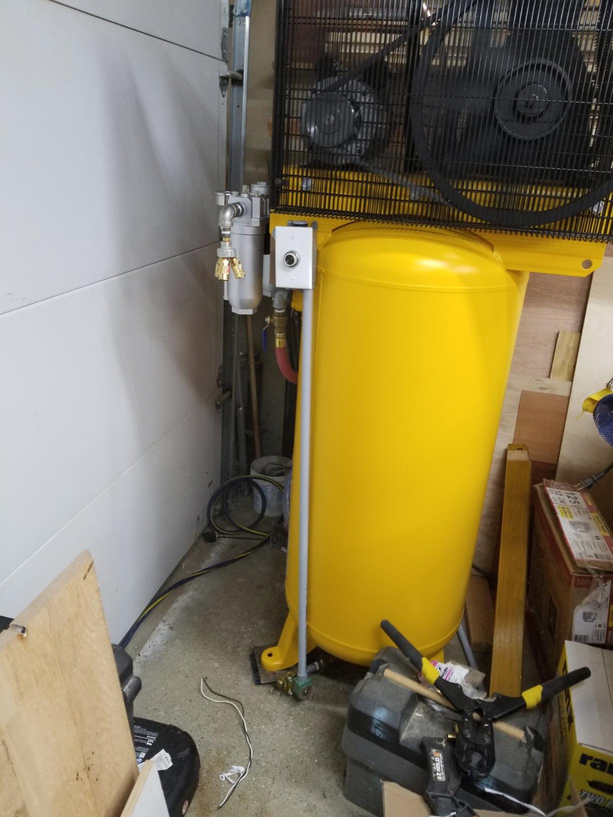DEWALT 60-Gallon Stationary Vertical Air Compressor (DXCMV5076055) customer photo 2