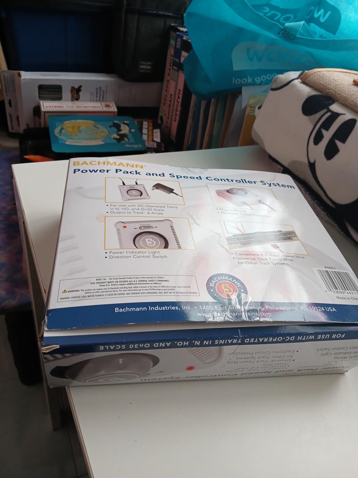 Bachmann Trains Power Pack W/Speed Controller for N, HO, and On3 Scales customer photo 2