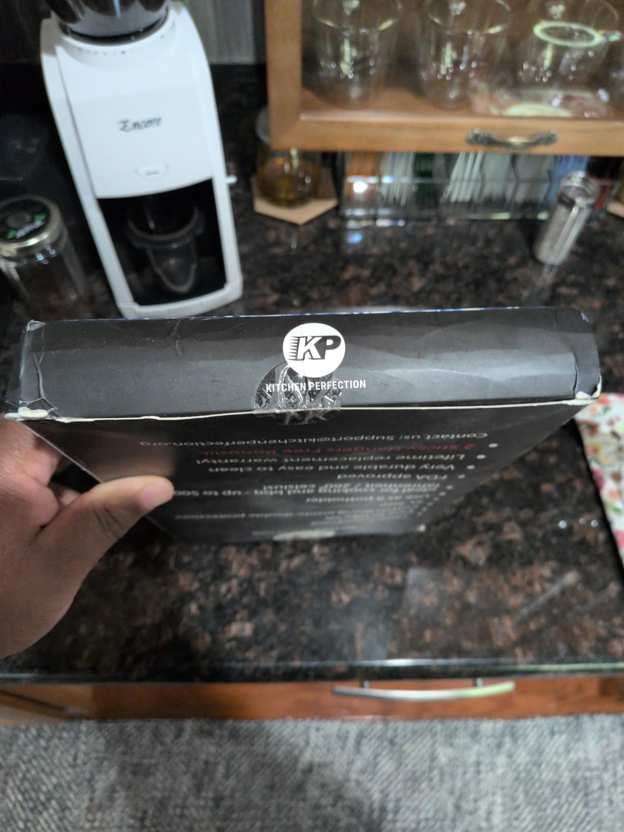 KITCHEN PERFECTION Smoker BBQ Grill Gloves -High Heat Resistant Oven Mitts customer photo 2