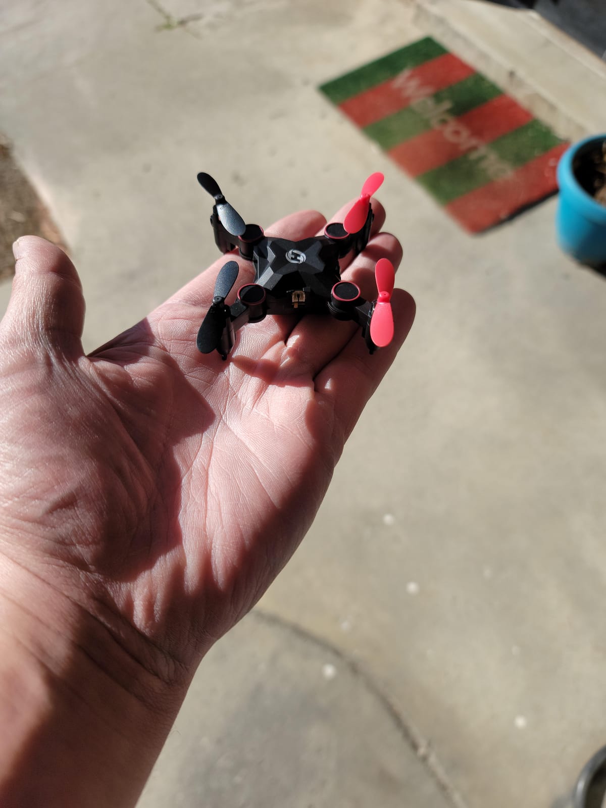 Holy Stone HS190 Foldable Mini Nano RC Drone for Kids Gift Portable Pocket Quadcopter with Altitude Hold 3D Flips and Headless Mode Easy to Fly for Beginners customer photo 2