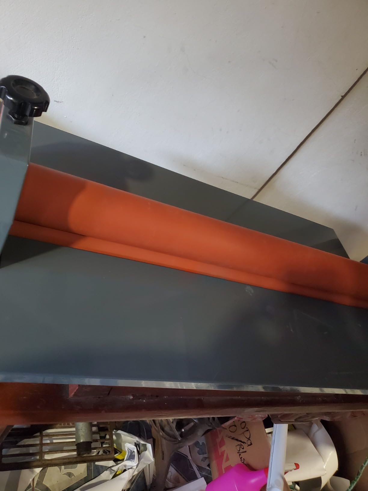 VEVOR 29.5 Inch Cold Laminator Machine 10mm Manual Vinyl Photo Film Cold laminator Hand Crank Pressure Cold Roll laminator(29.5 Inch) customer photo 1