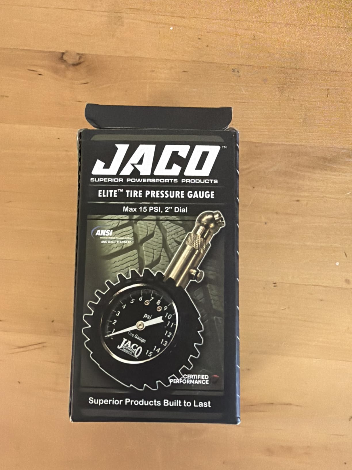 JACO Elite Low Pressure Tire Gauge - 15 PSI customer photo 1