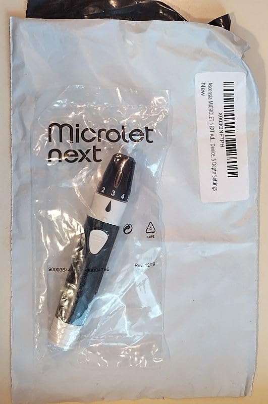 Ascensia MICROLET NEXT Adjustable 5 Depths Lancing Device for Diabetes customer photo 1