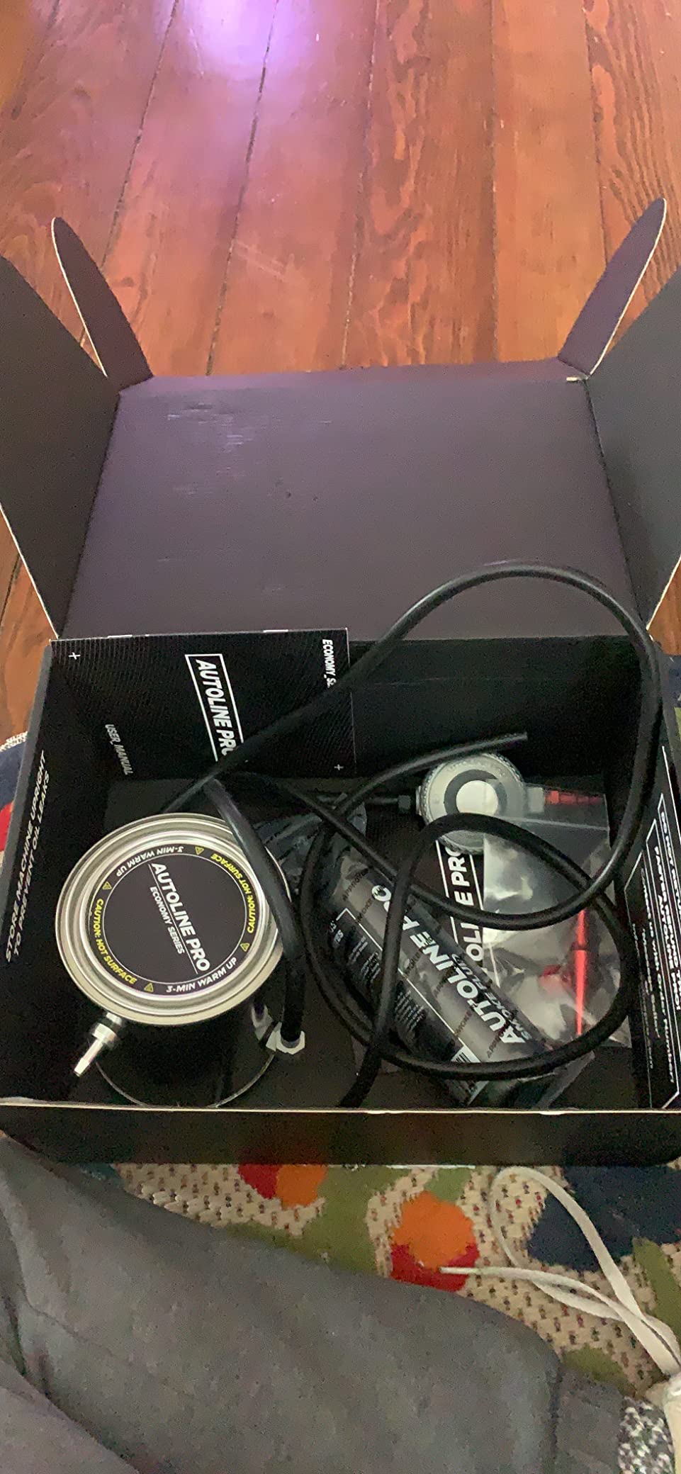 AutoLine Pro Automotive *High Smoke Density* Smoke Machine Leak Detector EVAP Vacuum Diagnostics Tester | Economy Series | 1.5 Hrs Non-Stop Smoke for Each Single Test customer photo 1