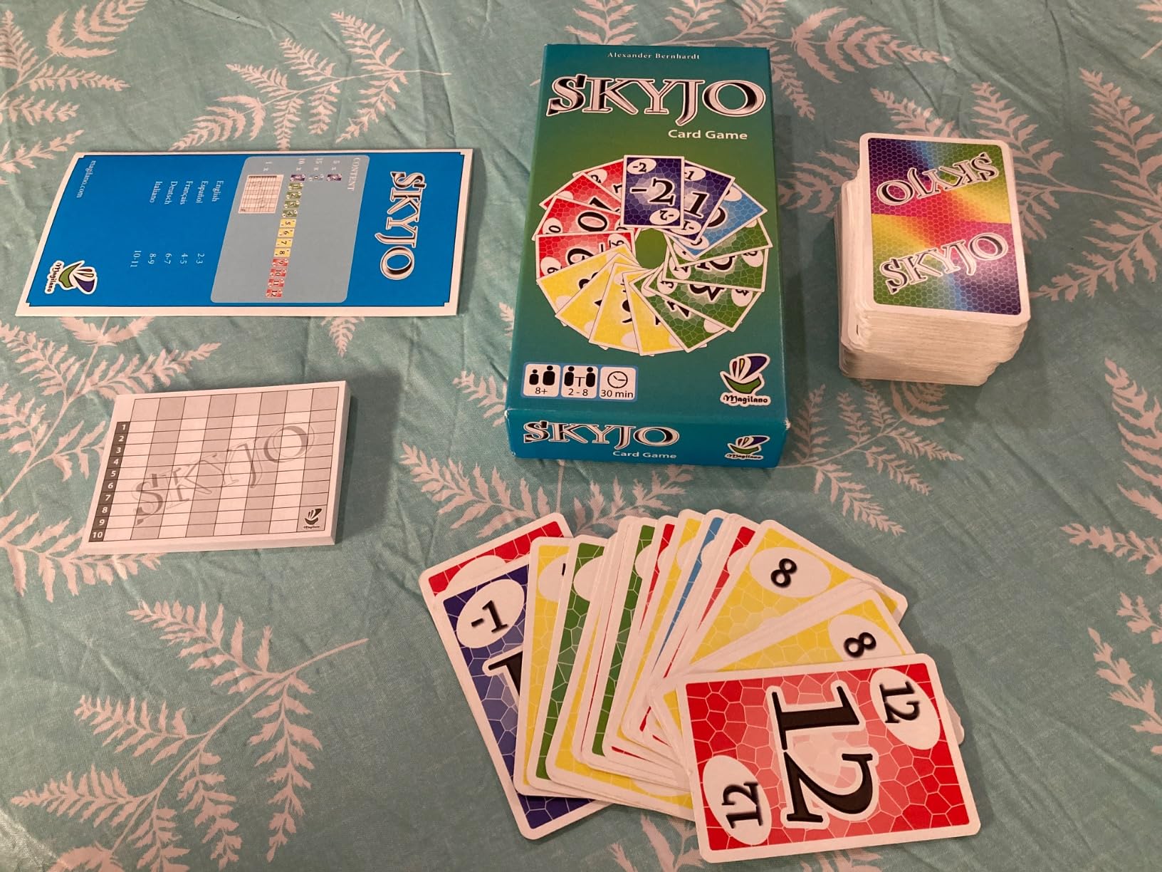 magilano SKYJO, Fun Card Game for Young and Least Young, Fun Game Parties in The Circle of Friends and Family. customer photo 1