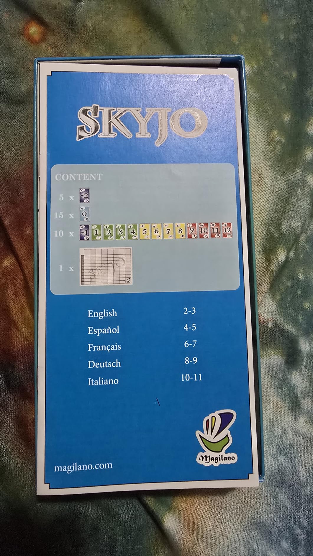 magilano SKYJO, Fun Card Game for Young and Least Young, Fun Game Parties in The Circle of Friends and Family. customer photo 2