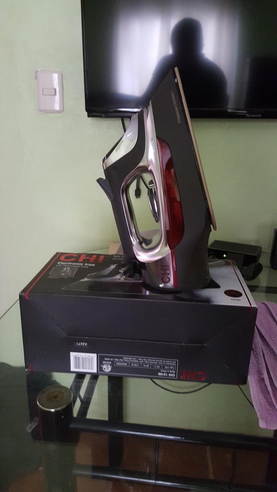 CHI Steam Iron for Clothes with Vertical Steam Burst, 8