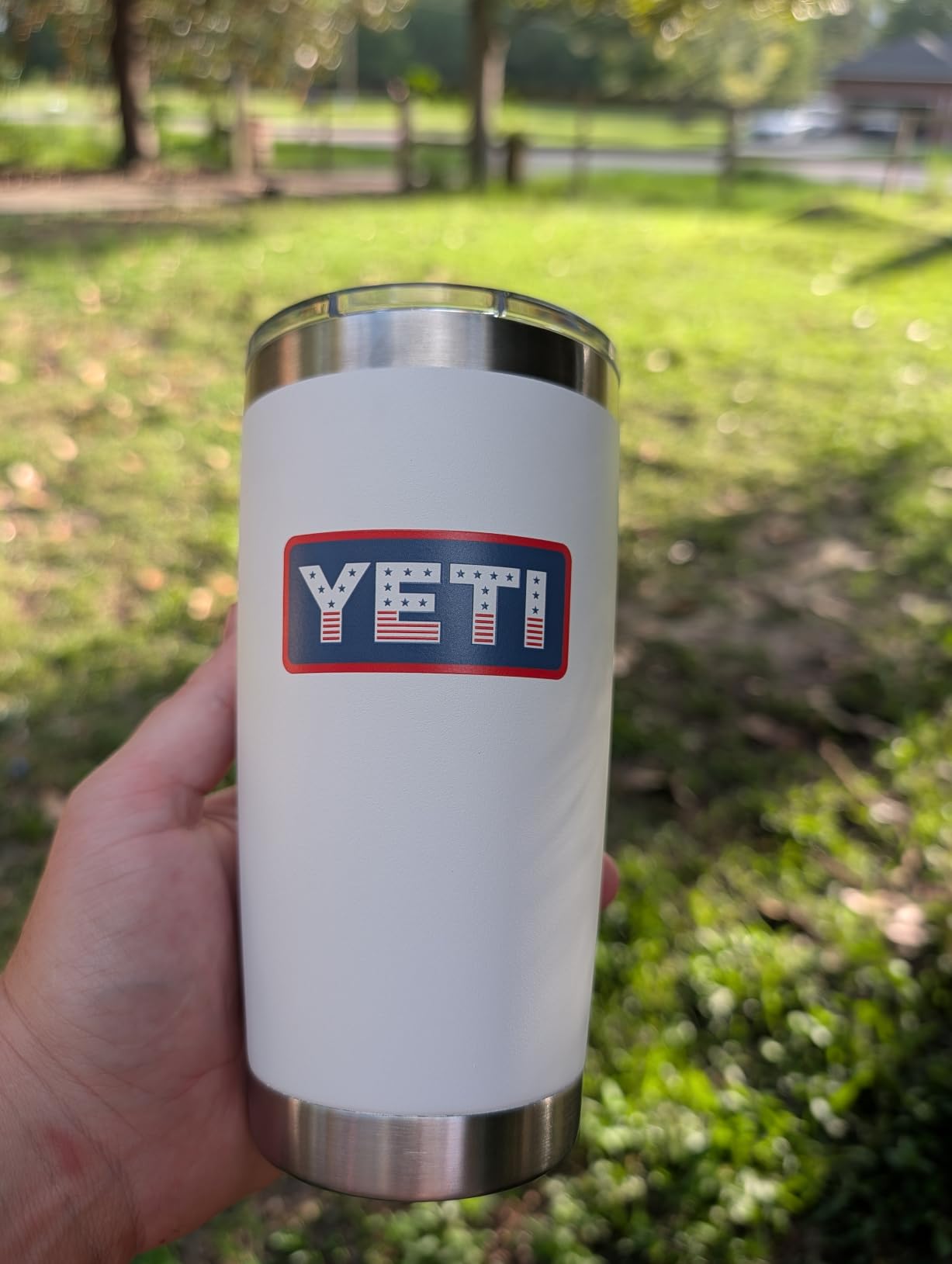 YETI Rambler 20 oz Stainless Steel Vacuum Insulated Tumbler w/MagSlider Lid customer photo 2