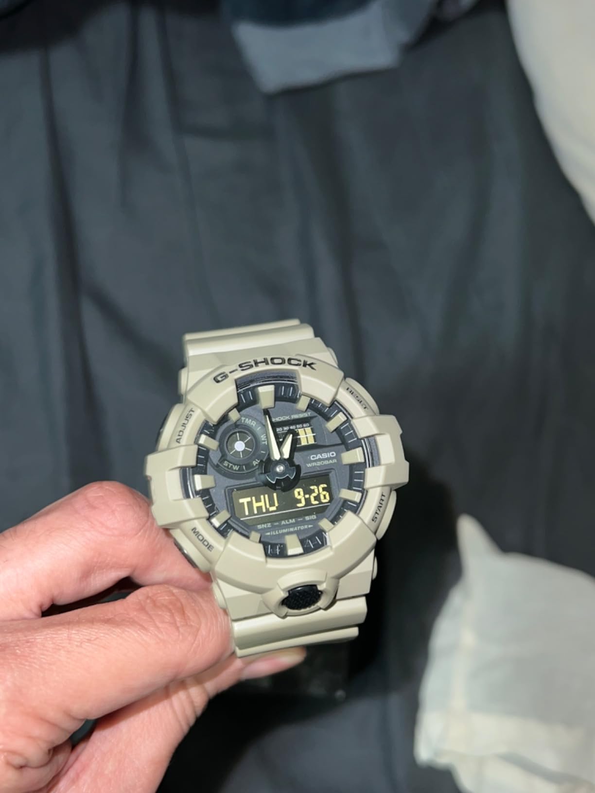 Casio Men's 700UC Series G-Shock Quartz 200M WR Shock Resistant Resin Strap and Case customer photo 2